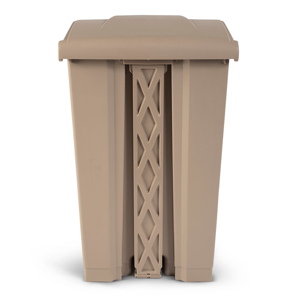 toter-23-gallons-beige-plastic-kitchen-trash-can-with-lid-indoor-at