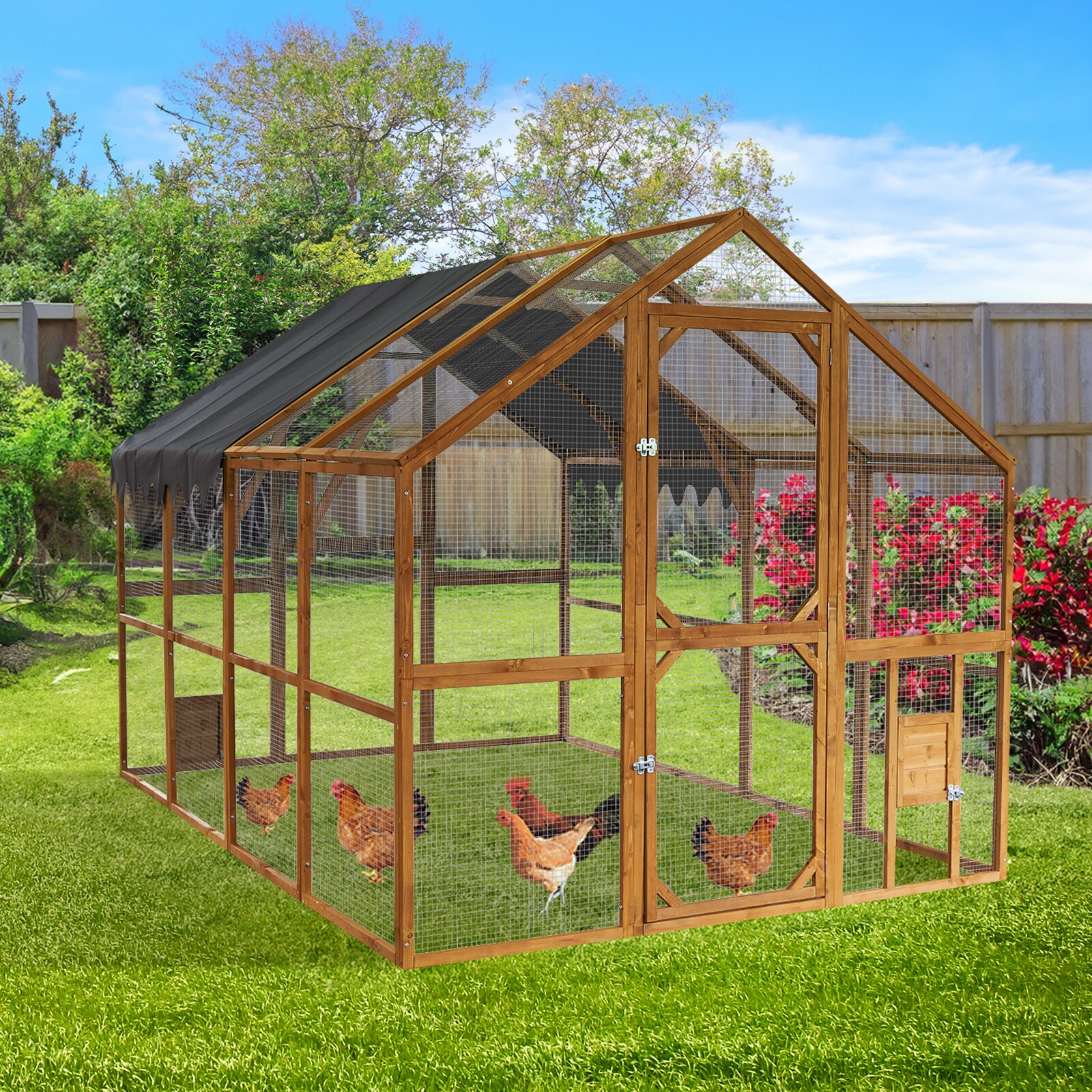 Maocao Hoom JLS00029 Chicken-Coops-Rabbit-Hutches - View #2
