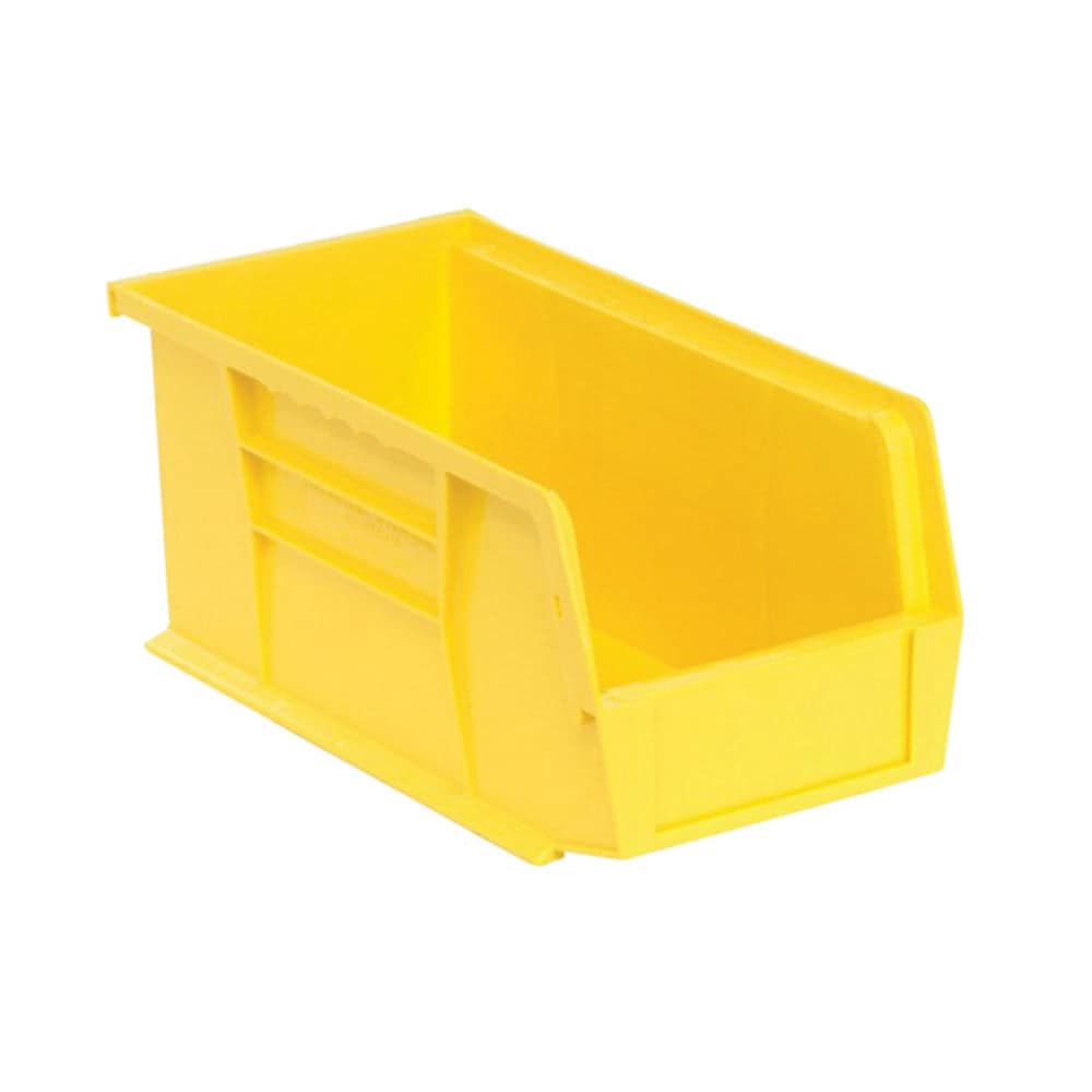 Quantum Storage Systems Quantum Storage Heavy Duty Stackable Tool Bin Polypropylene Yellow 12 Pack
