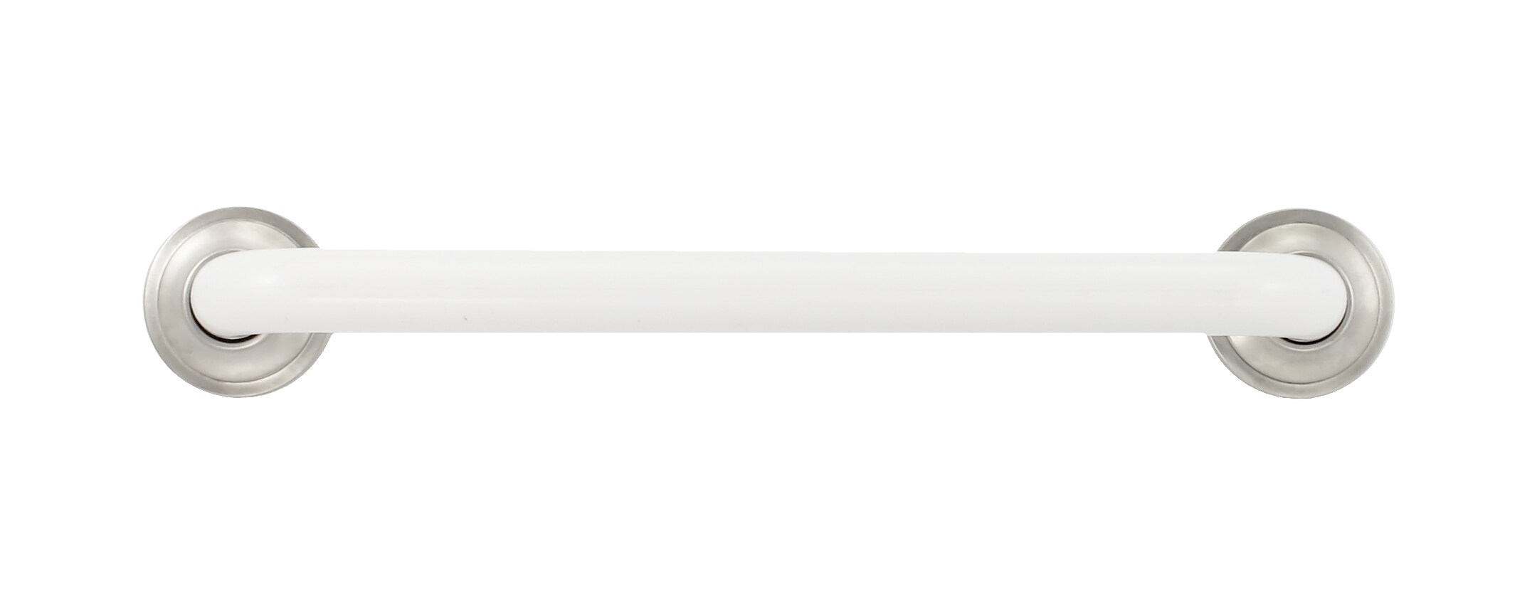 Lux GBSW16-003 White Wall Mount ADA Compliant Grab Bar (250-lb Weight Capacity)