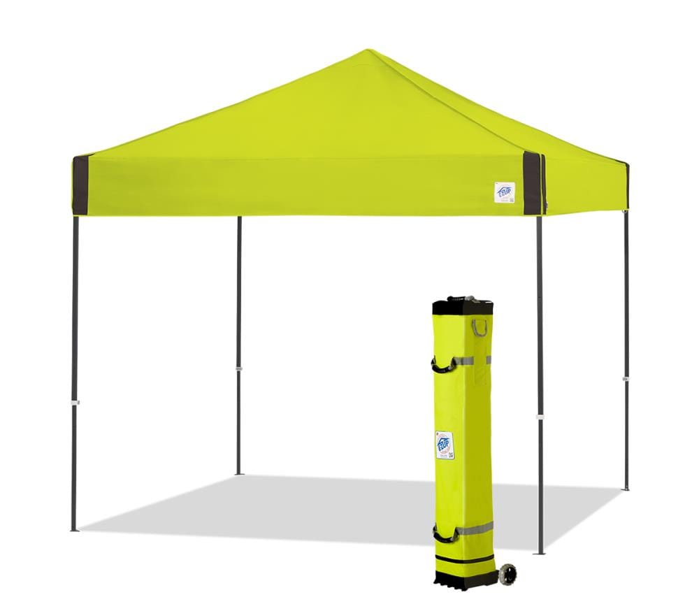 10' x 15' Pop Up Canopy Party Tent Gazebo EZ E Model Blue Yellow 