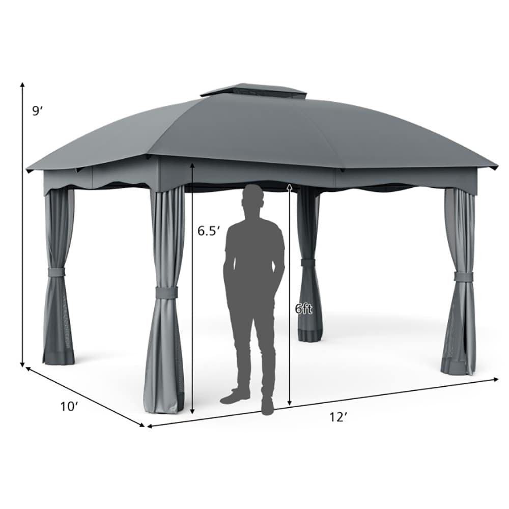 CASAINC CA016K-A Wood-Resin-Gazebos - View #9