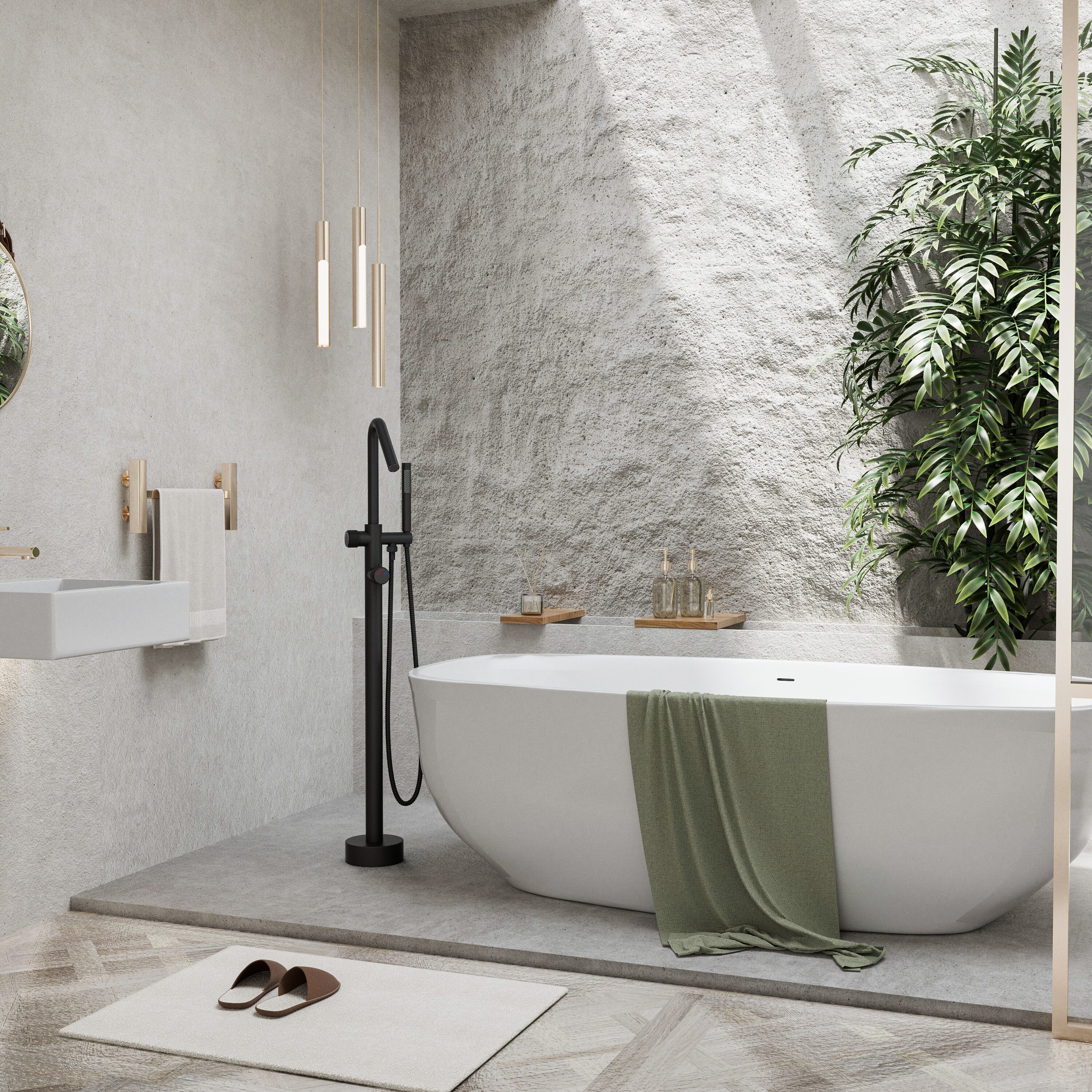 MODLAND MDL1OS35MB0 Outdoor-Showers - View #3