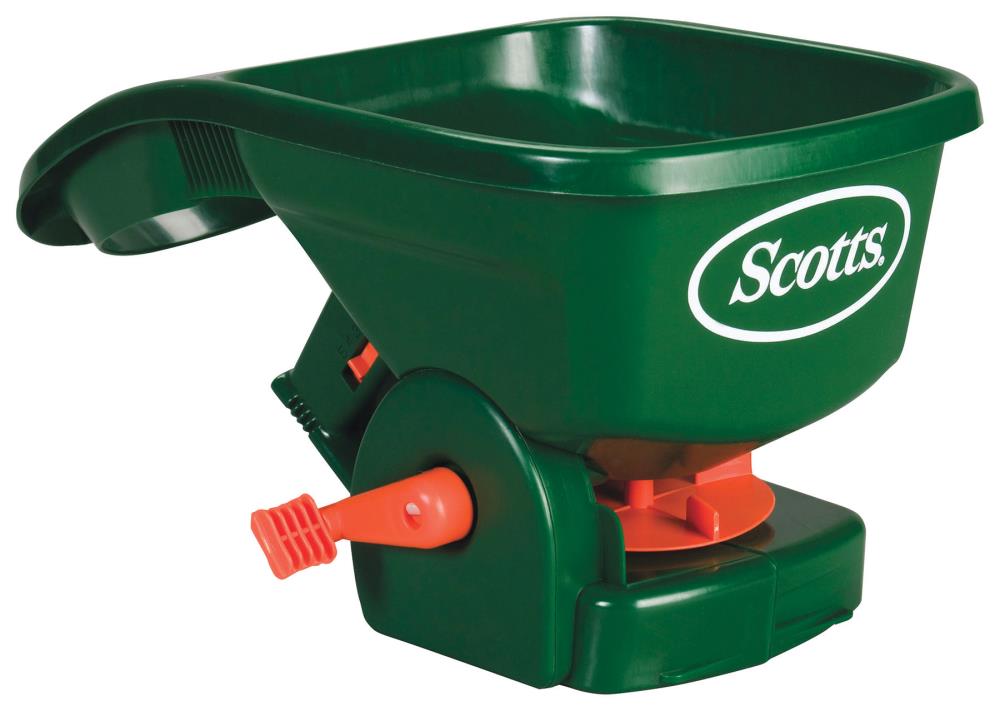 Image of Scotts handheld lawn spreader