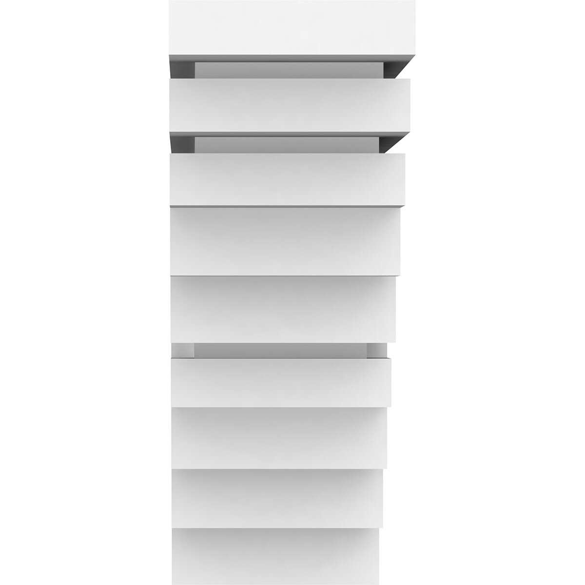 Ekena Millwork BKTP04X09X09LAN corbels - View #2