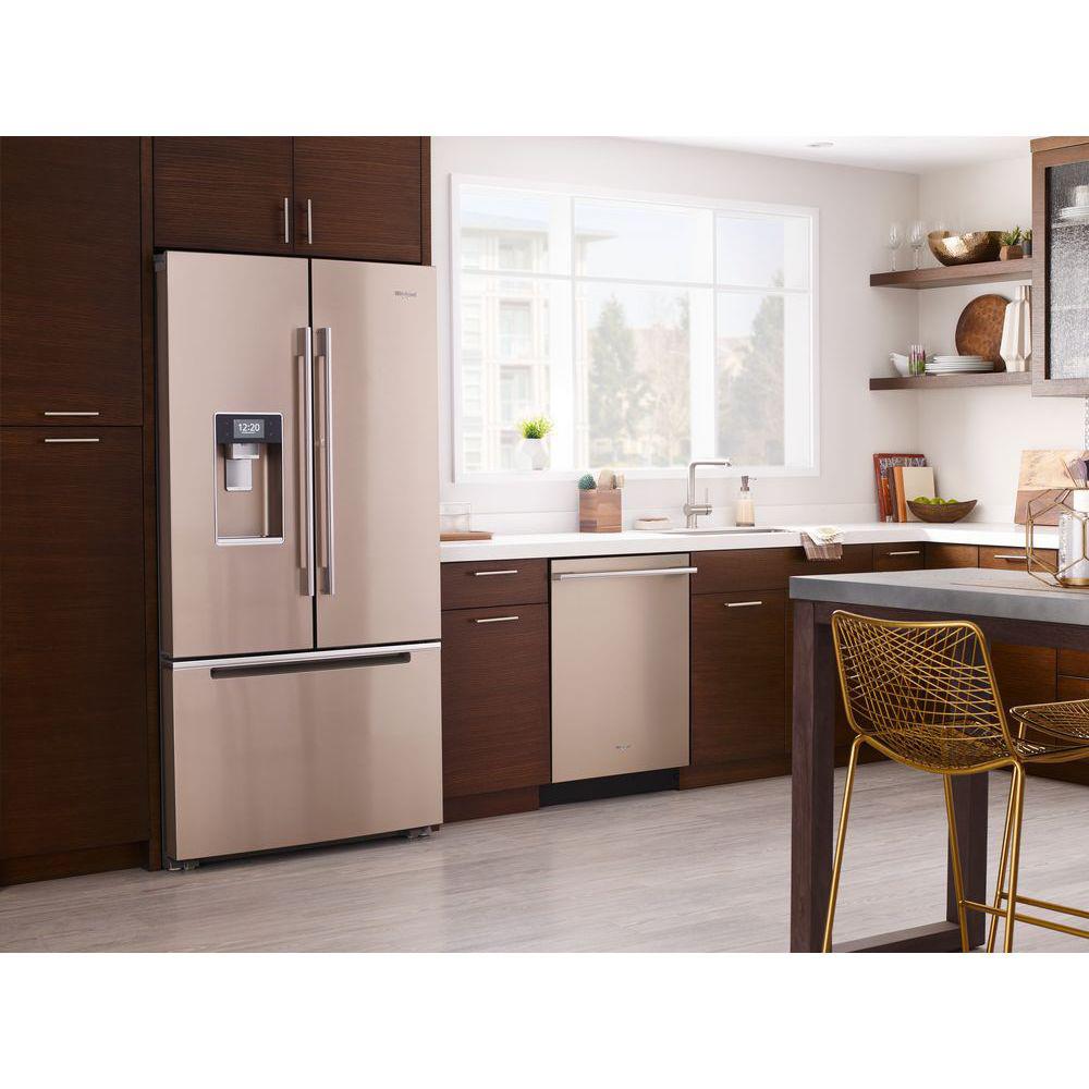 Whirlpool sunset deals bronze dishwasher