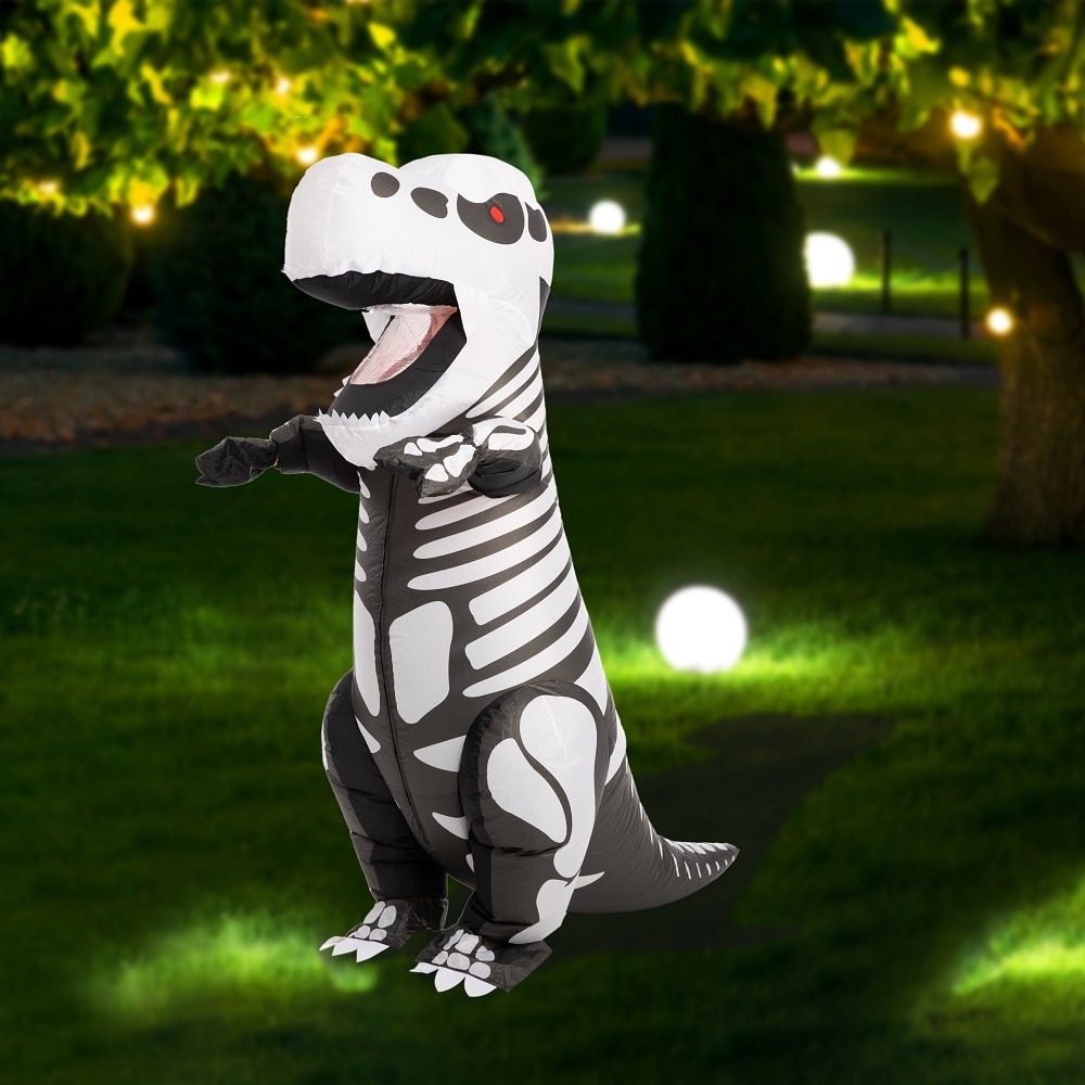 SYNCFUN Adult Inflatable Skeleton Dinosaur Costume 20338 at Lowes