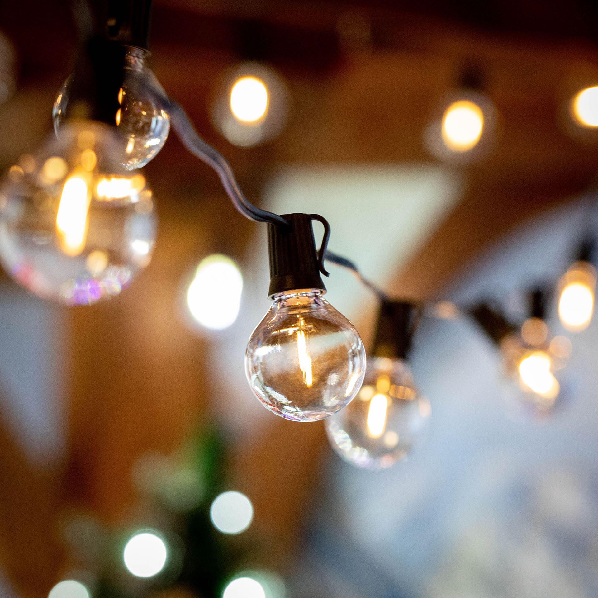 Novelty Lights LED-G40-67-BW-FBWW Patio-String-Lights - View #5