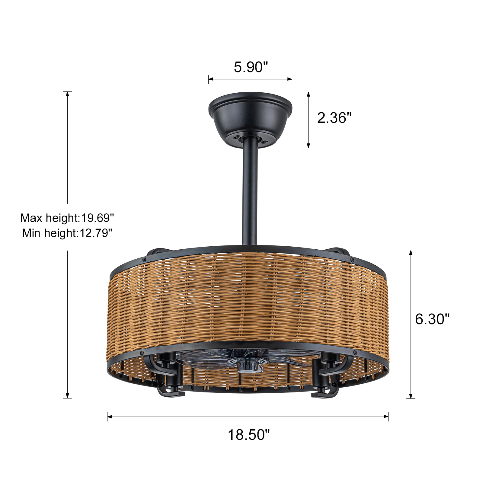 Dusklark SHL1083013 Ceiling-Fans - View #4
