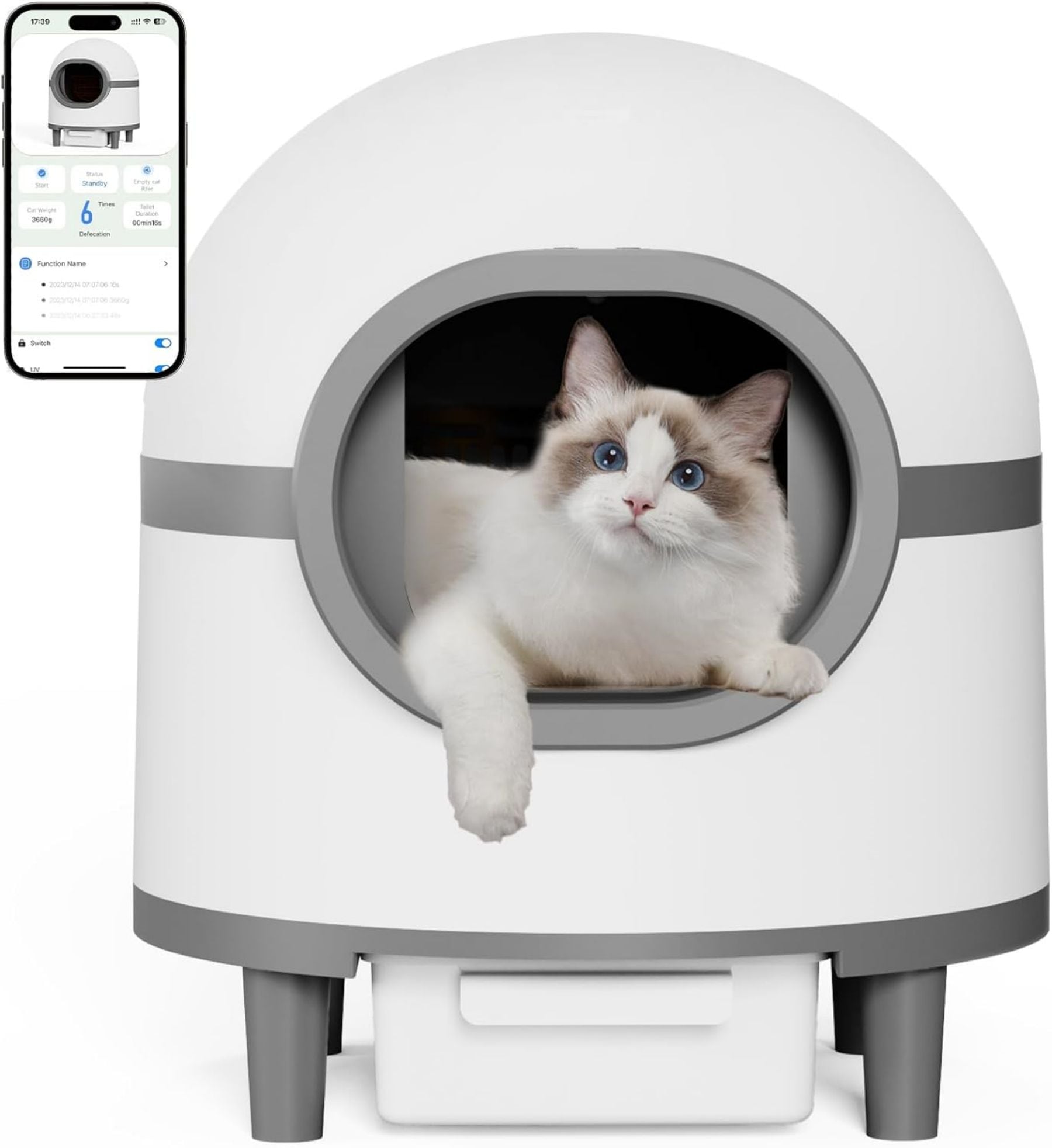 Maocao Hoom JL147118 Cat-Litter-Box - View #2