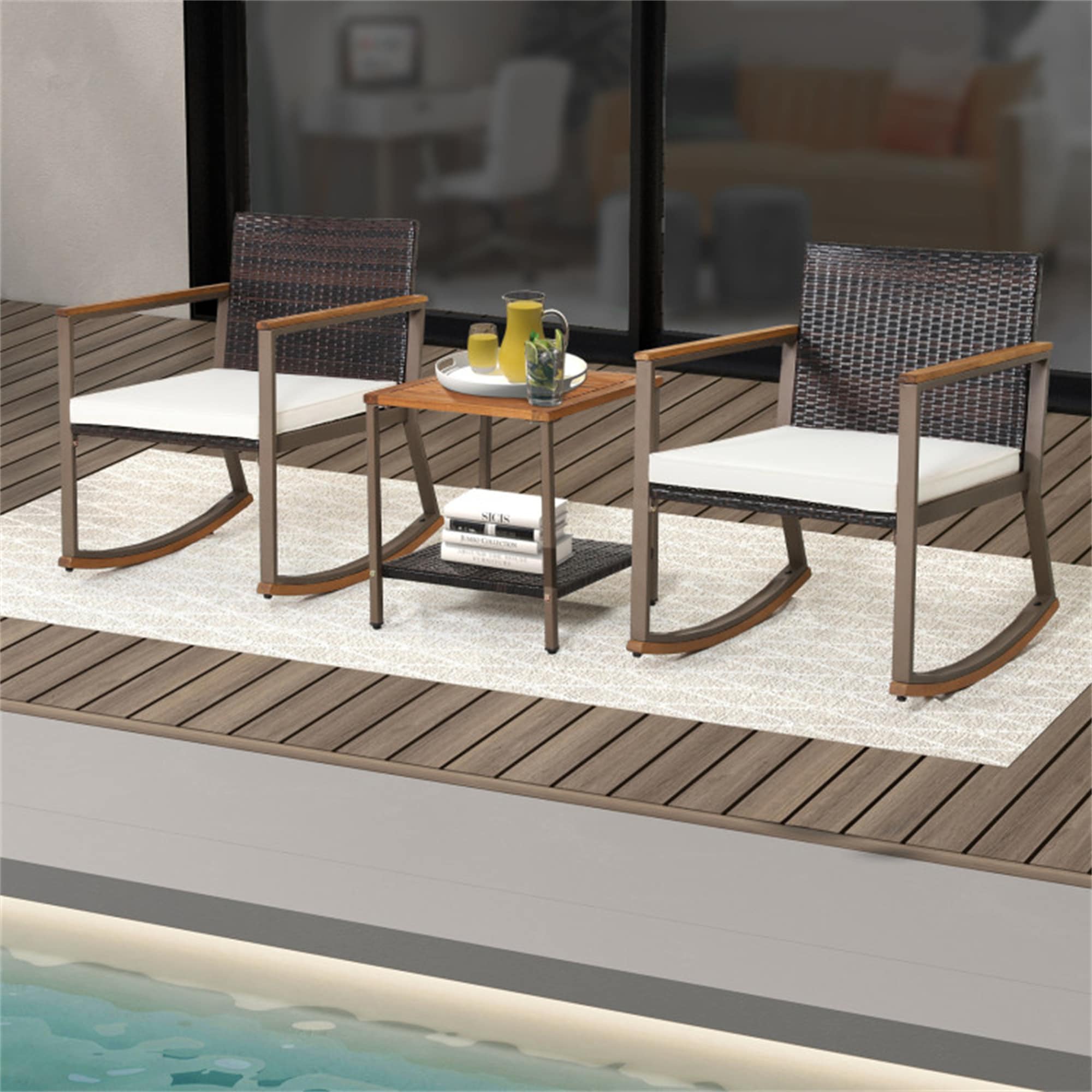 BABOOM BOM-10243BK-CO Patio-Conversation-Sets - View #11