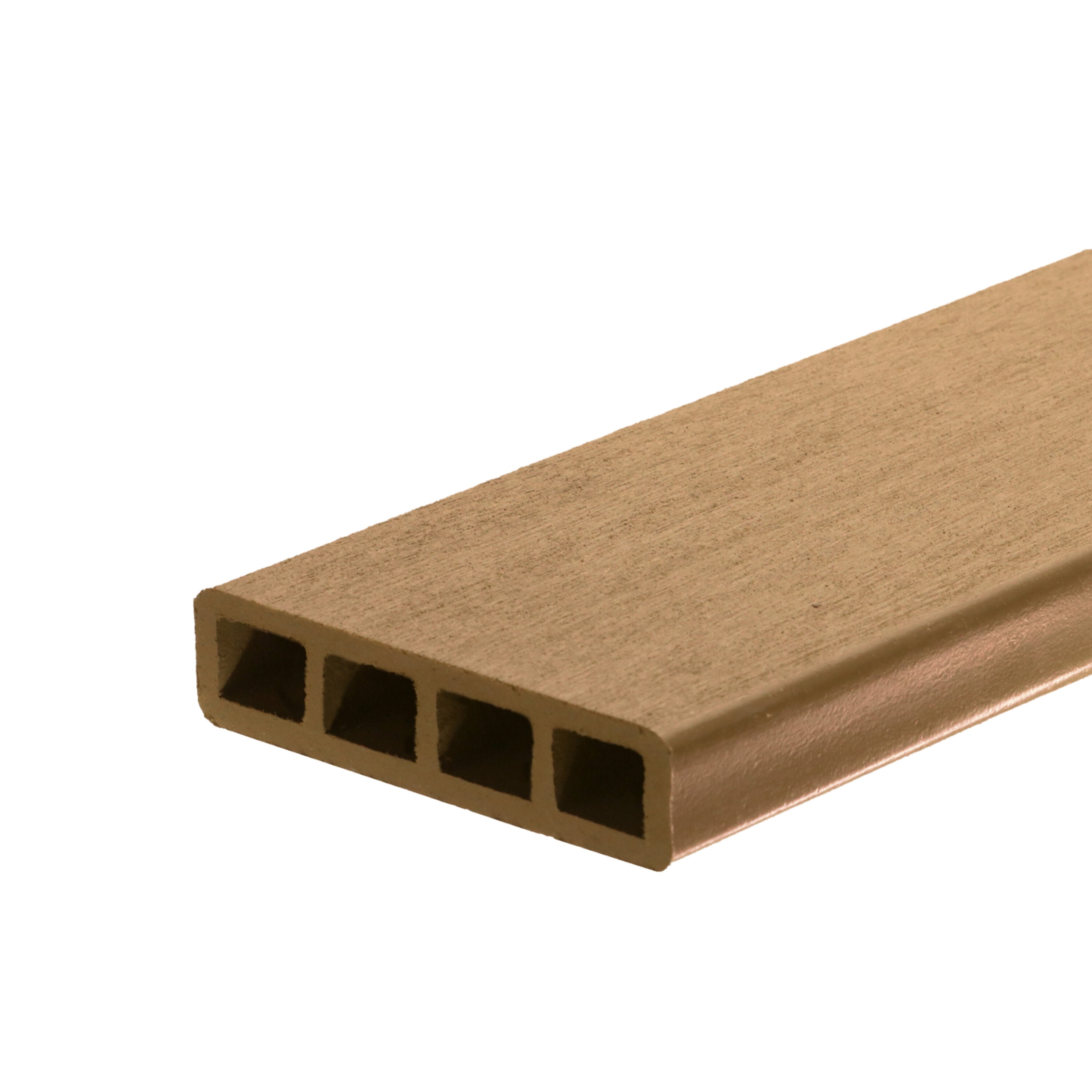 DuxxBak I.Dekk HD 5.25-in Cedar Composite Deck Board (Sample) #SAMP-IDHD-SE-CEDAR