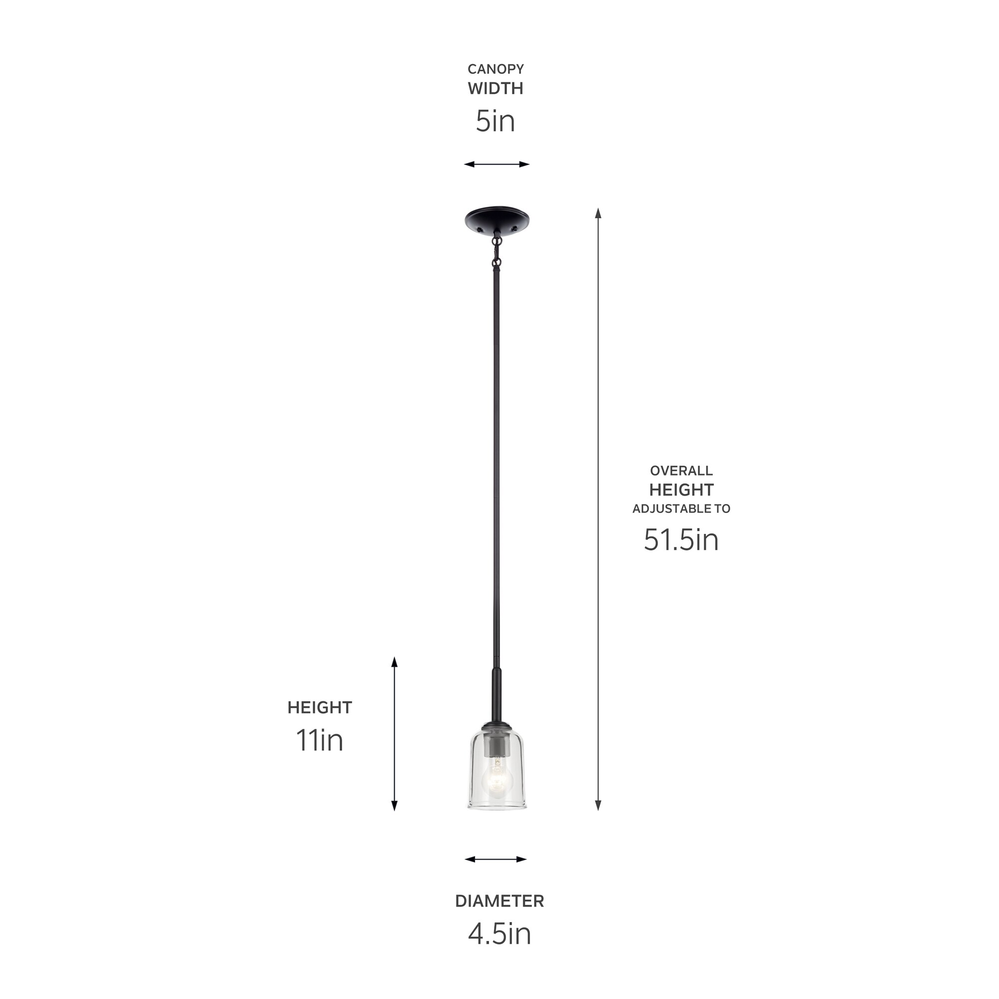 Kichler 43674BKCLR Pendant-Lights - View #6