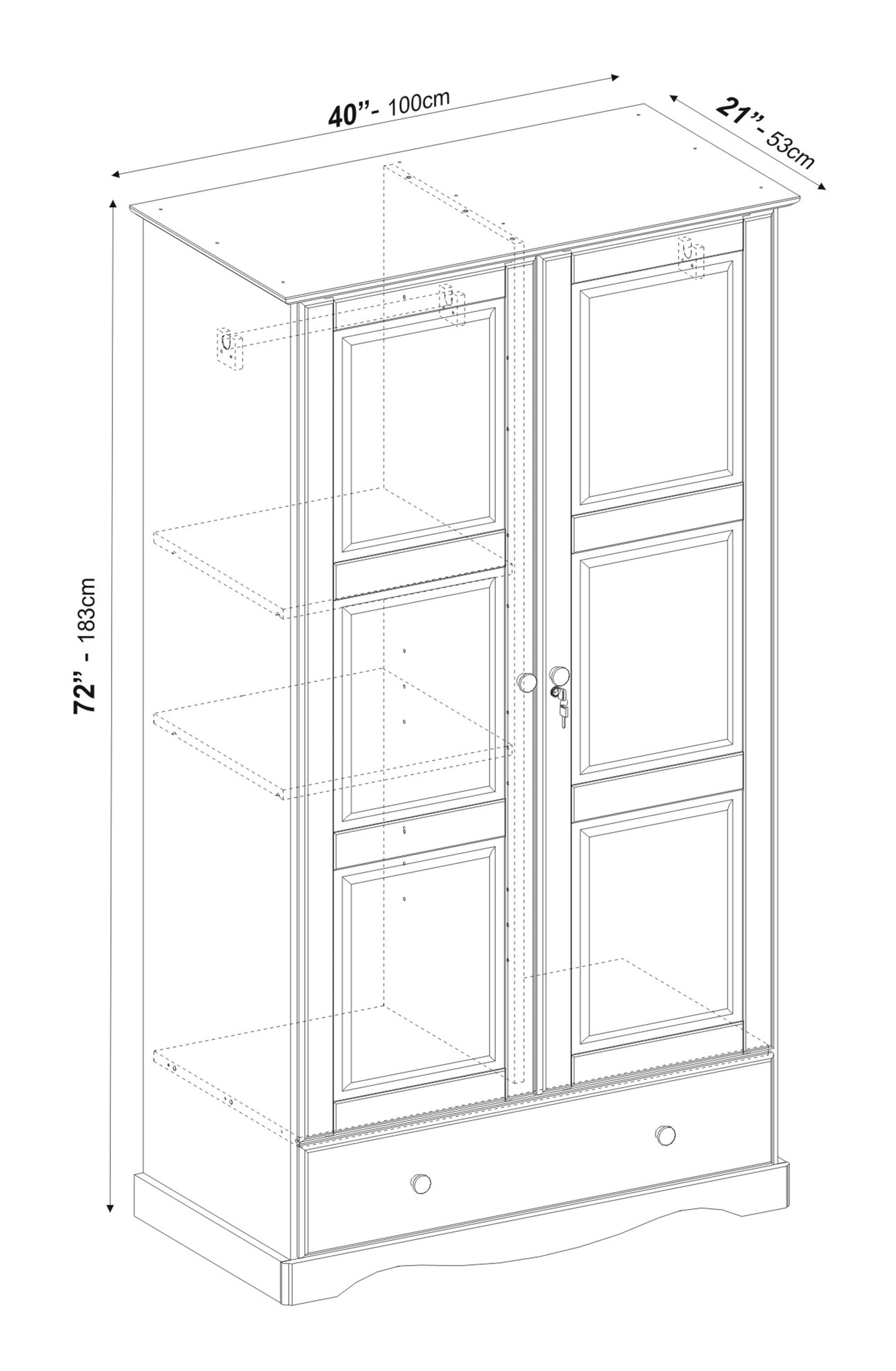 Palace Imports 5624 armoires - View #9