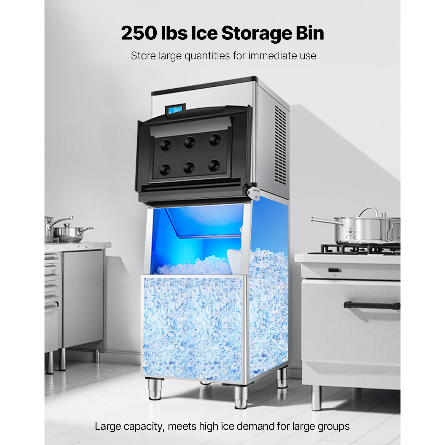 VEVOR PJNJQBXGM110V8Q06V1 Icemaker-Access - View #3