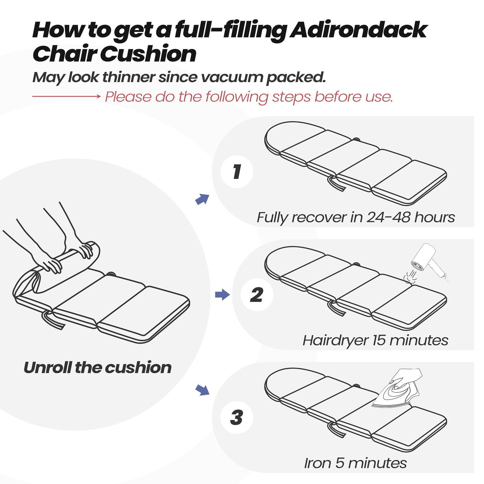 Crestlive Products CL-CU006LGY-2 Patio-Furniture-Cushions - View #7