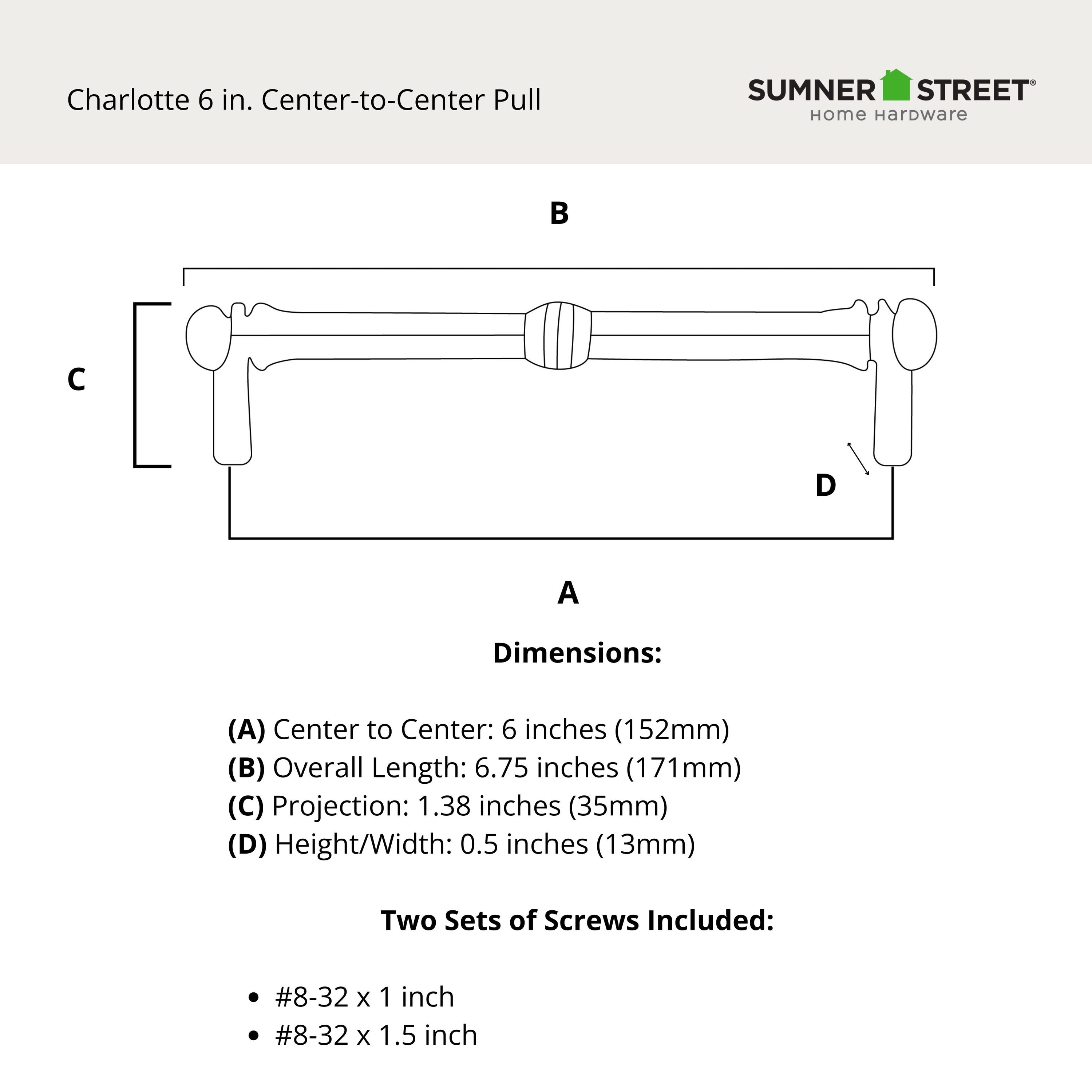 Sumner Street Home Hardware RL020241 Cabinet-Pulls - View #6