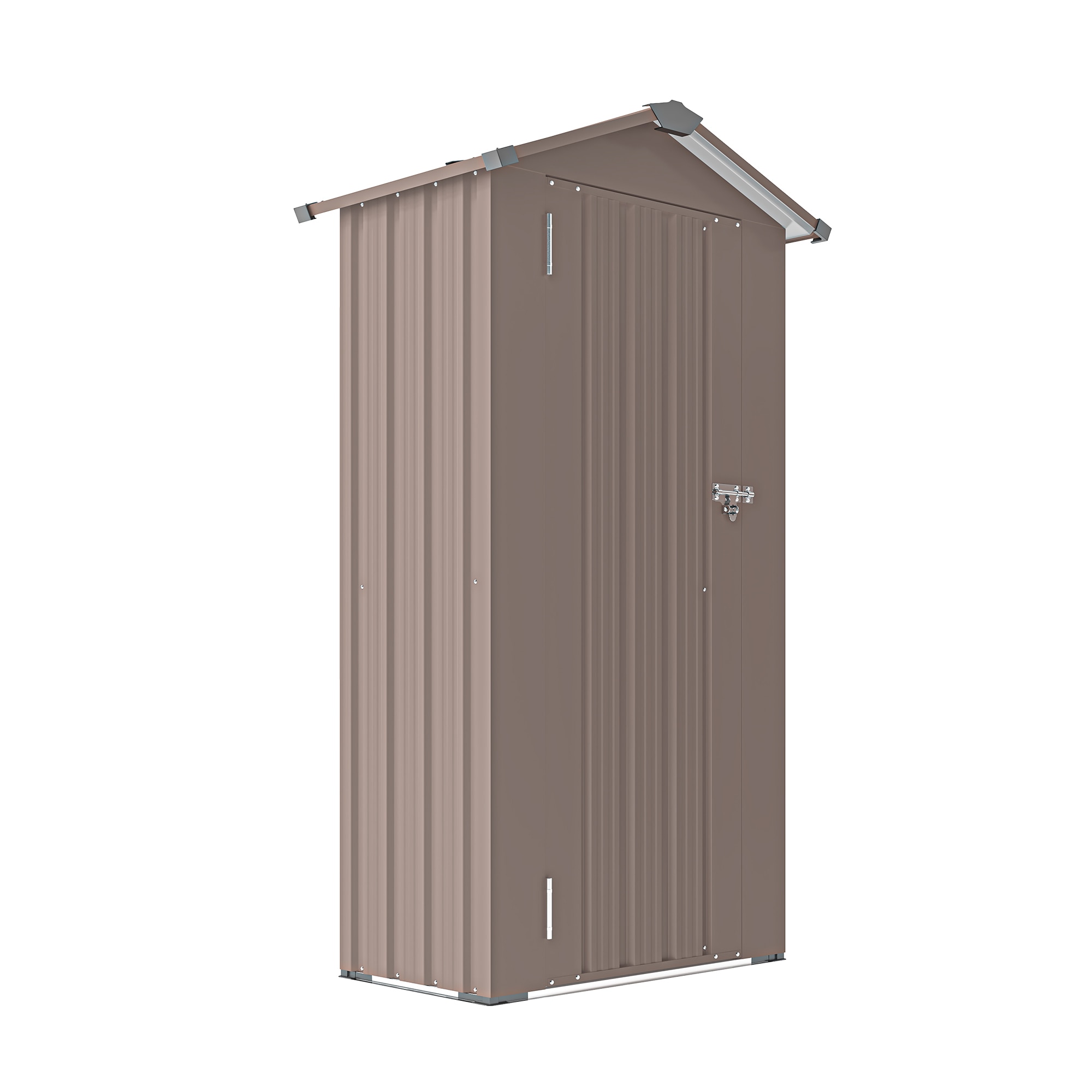 Mondawe MO-CP-83840 2.5-ft x 1.5-ft Galvanized steel Storage Shed