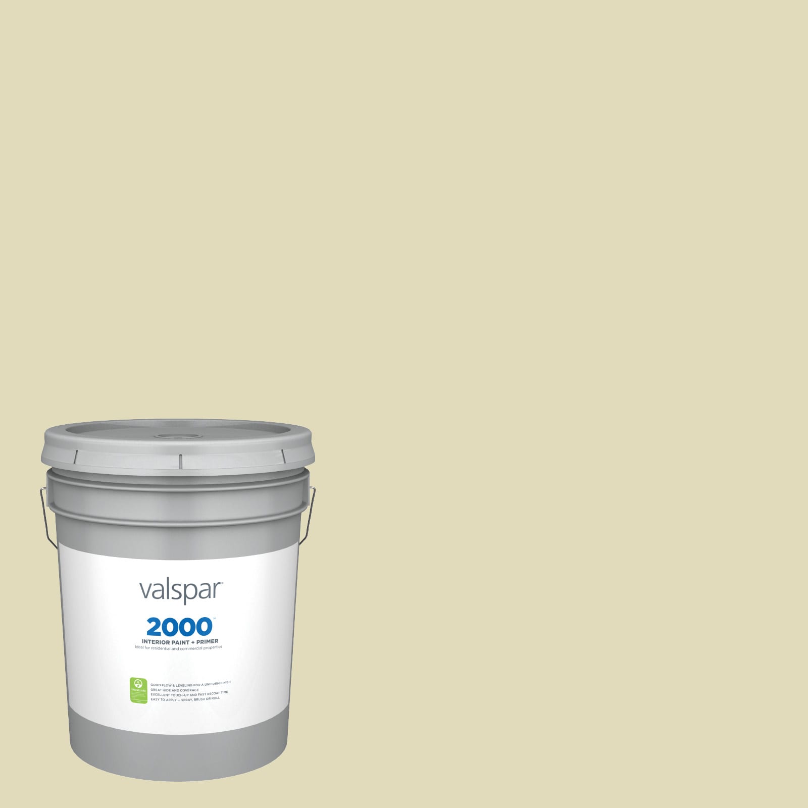 Valspar 6006-5A-35025 2000 Semi-gloss Tempered Sage 6006-5A Latex Interior Paint Paint + Primer ( 5-gallon )