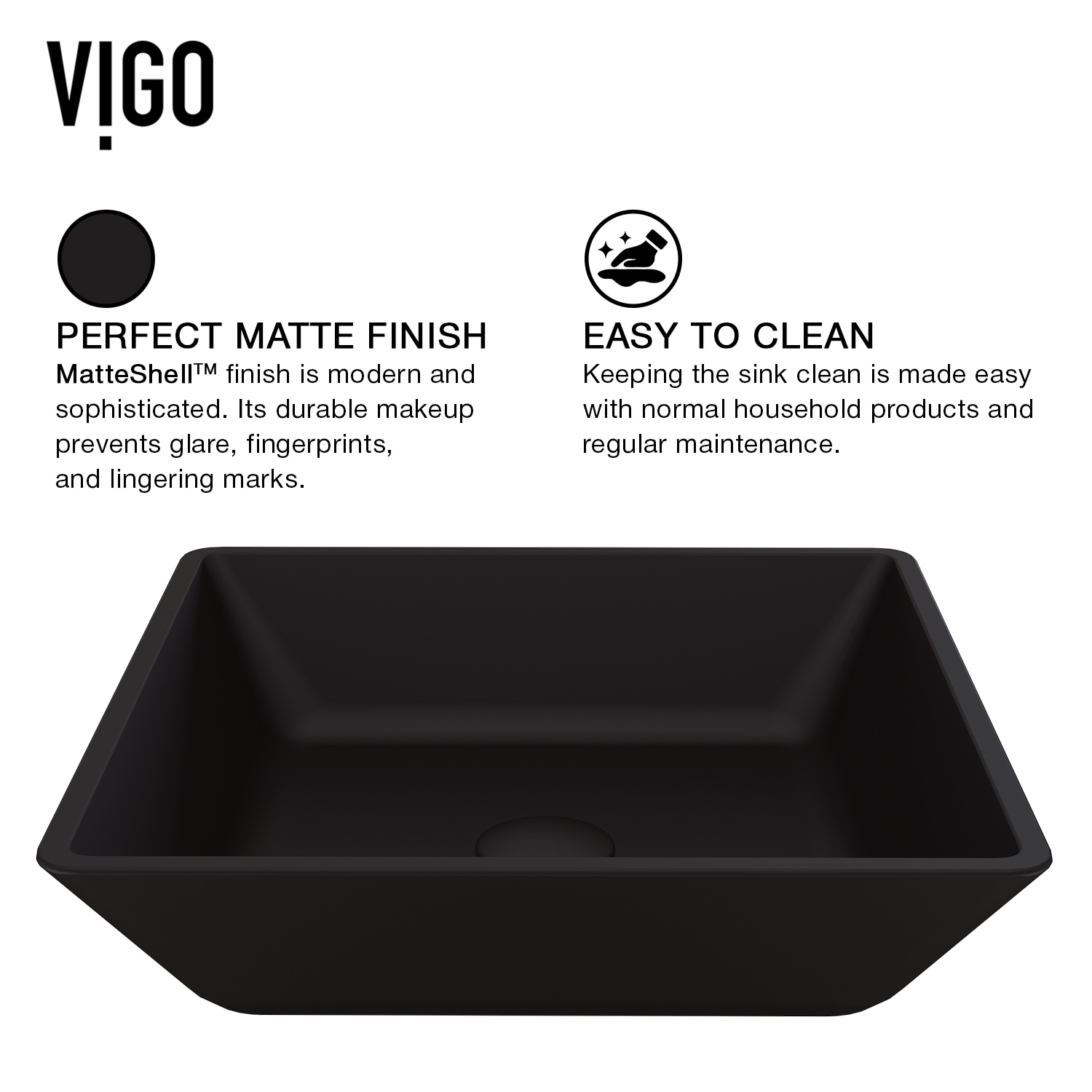 VIGO VGT1433 Bath-Sink - View #6