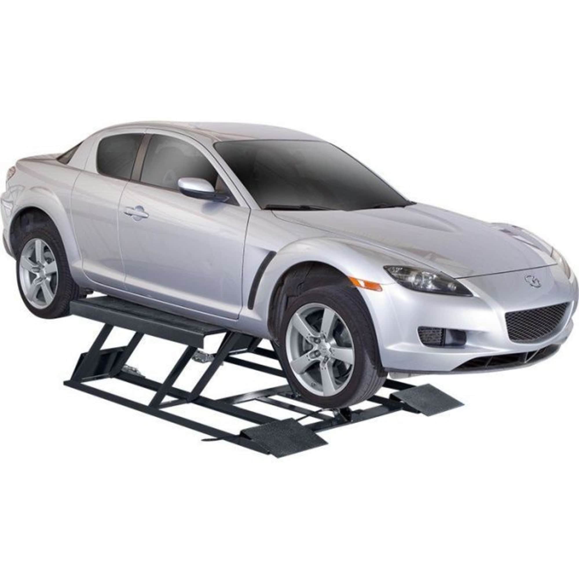 BendPak 5175728 LR-60P Portable Low-rise Scissor Vehicle Lift, 6,000 Lb Capacity, 26 In Max Rise