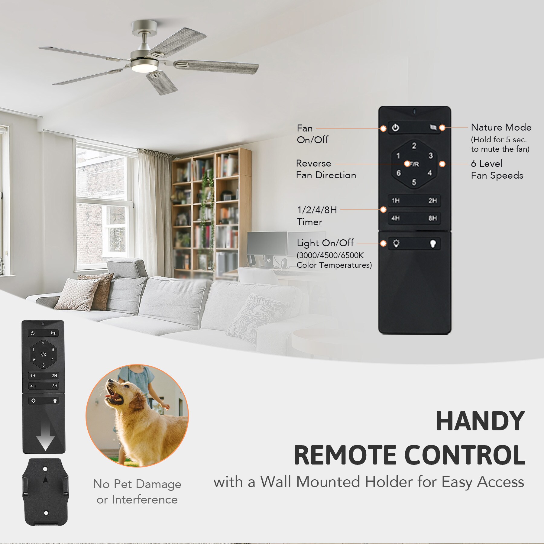 CO-Z CFN-1318-NI Ceiling-Fans - View #9