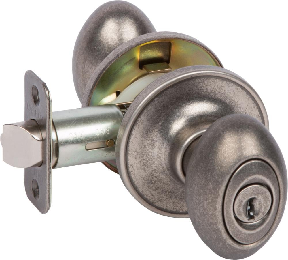 Silver interior door deals knobs