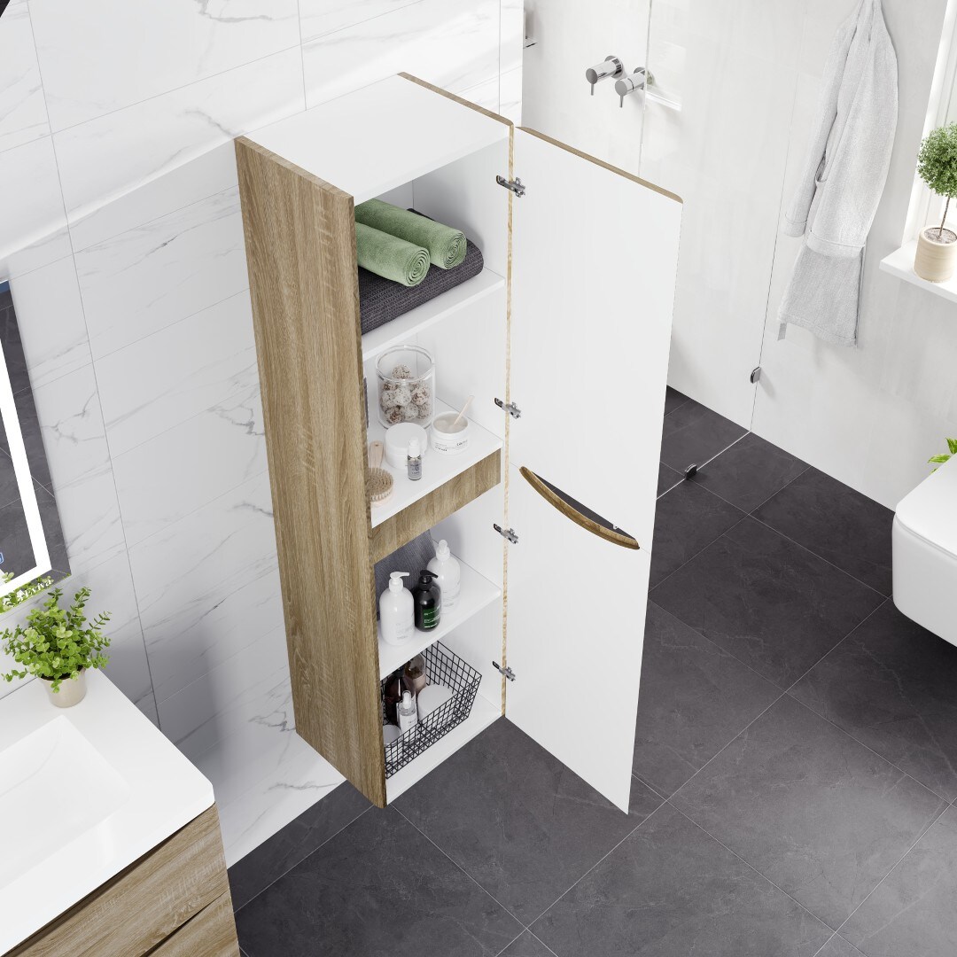 Eviva EVCB15-16WHOK Linen-Cabinets - View #3