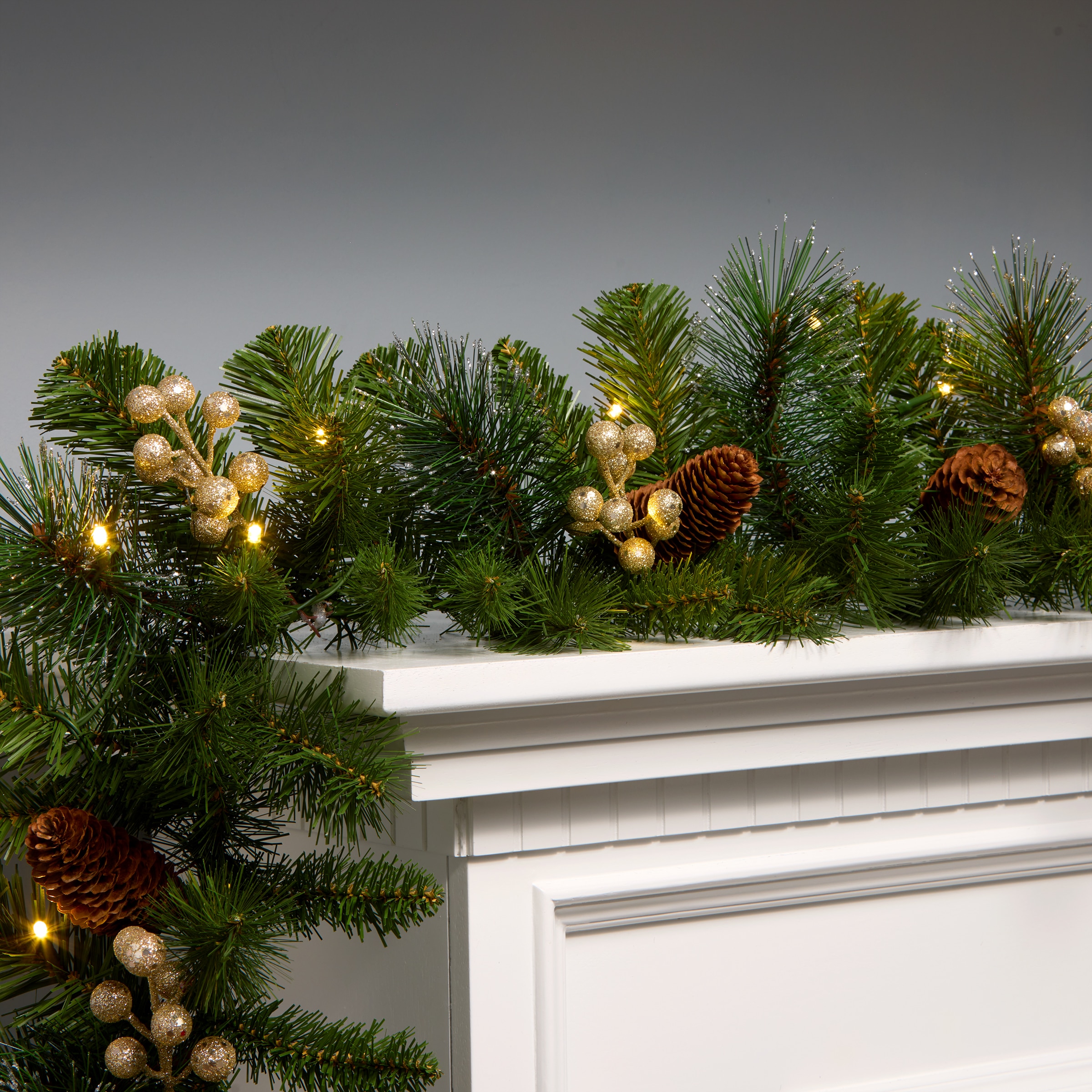 National Tree Company CWG7-306-9A-B-1 Artificial-Christmas-Garland - View #2