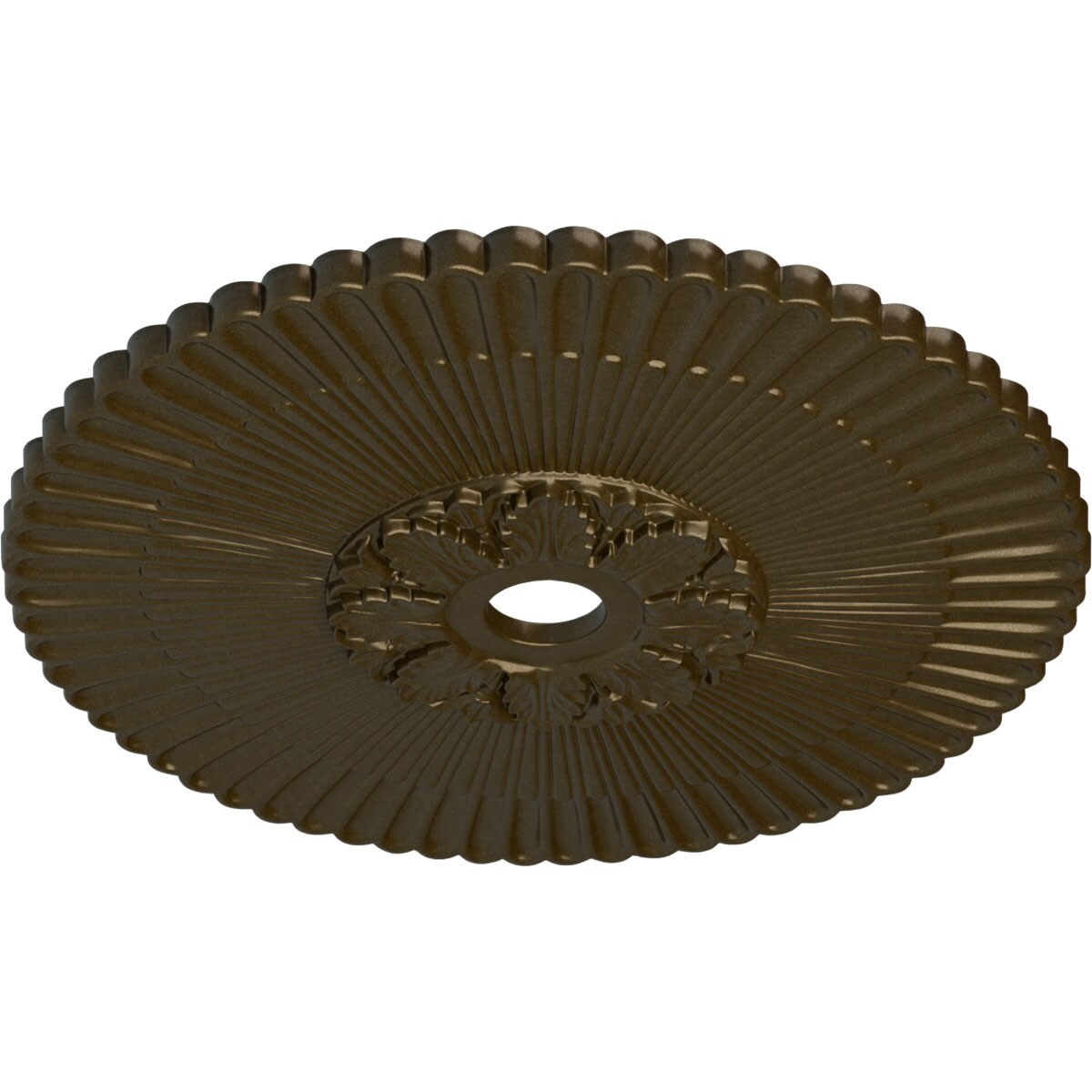 Ekena Millwork CM36MEBRS Ceiling-Medallions - View #2
