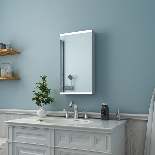 Wellfor Mirrored Bathroom Medicine, Do Bathrooms Need Medicine Cabinets