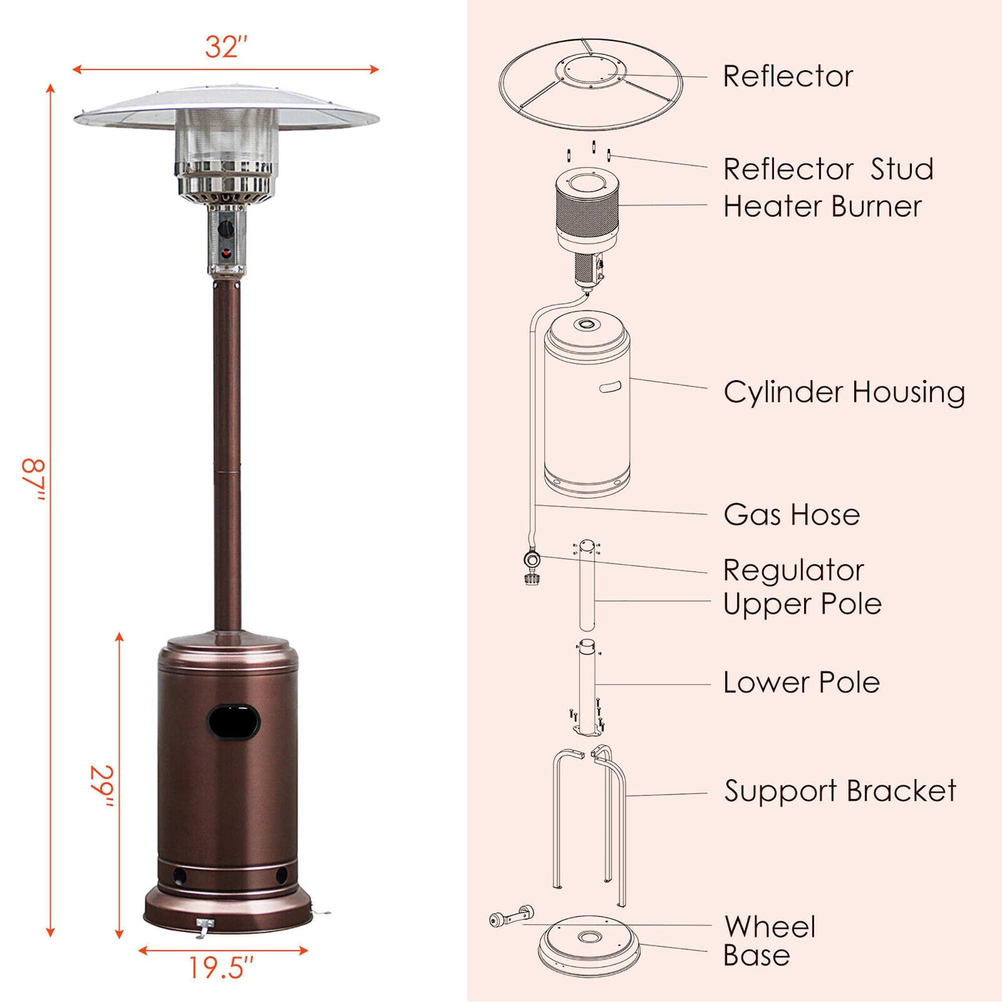 Goplus OP70859CP Portable-Liquid-Propane-Heaters - View #2