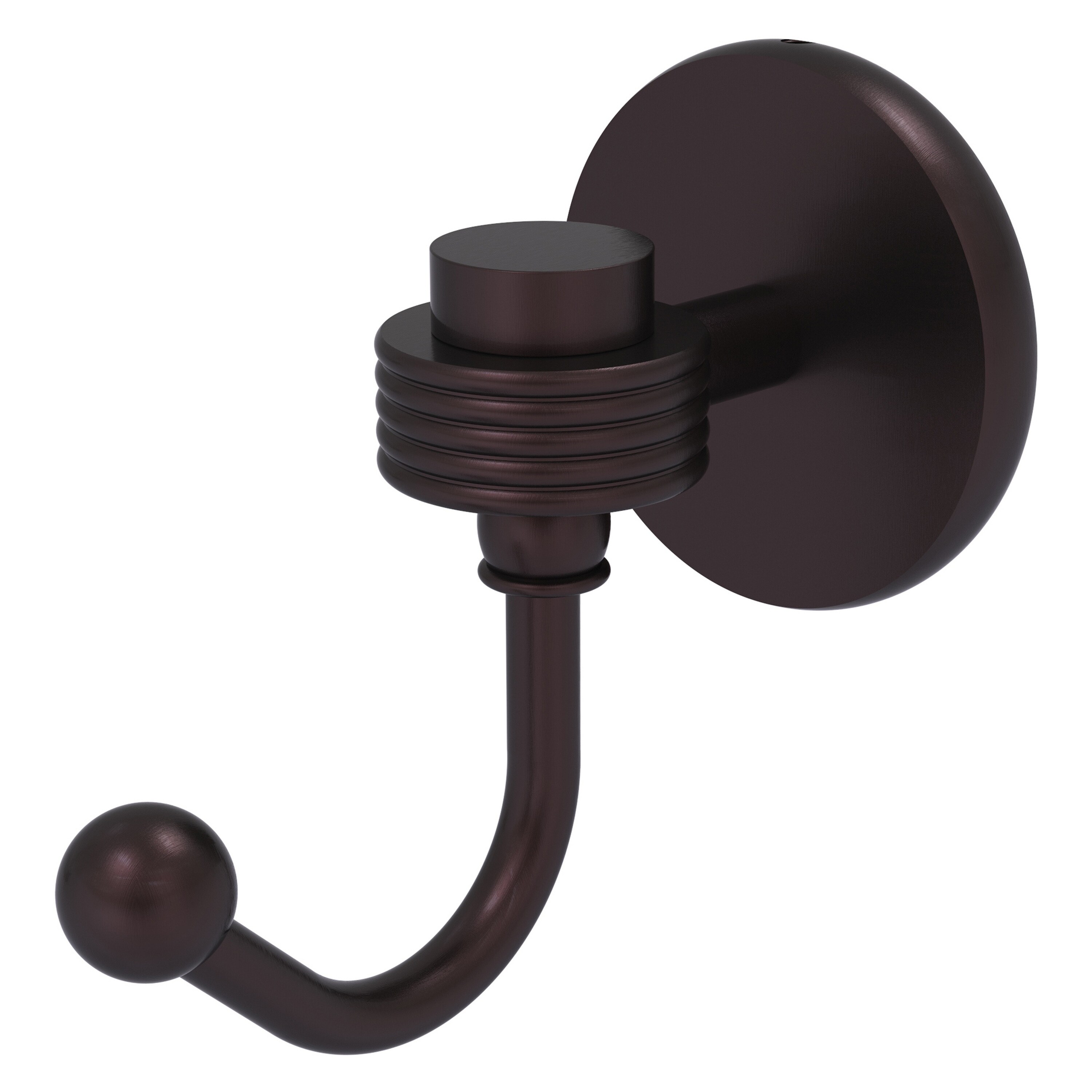 Allied Brass 7120G-ABZ Satellite Orbit One Antique Bronze Single -Hook Wall mount Towel Hook