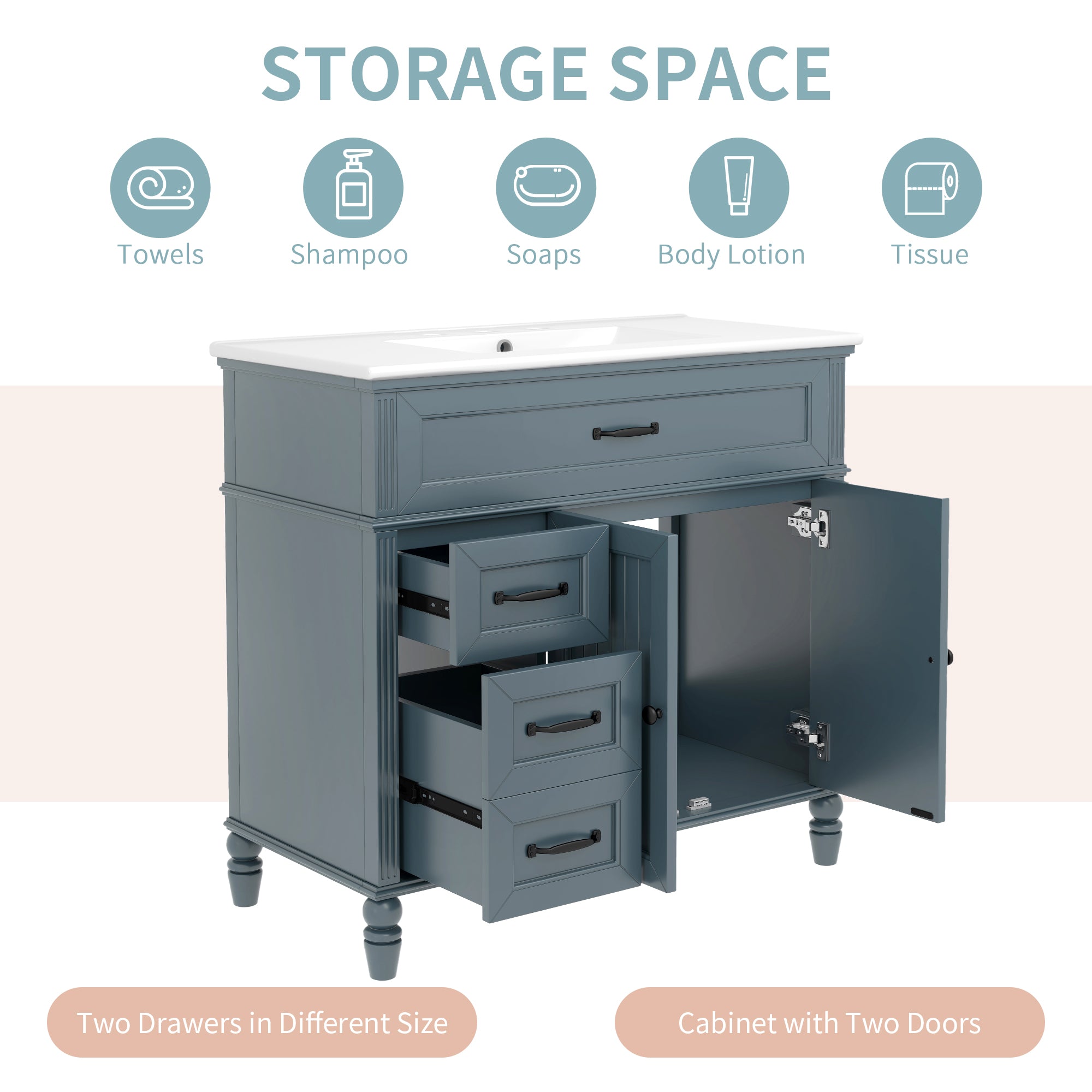 Boyel Living BL-BY-5410C Bath-Vanity-Combo - View #7