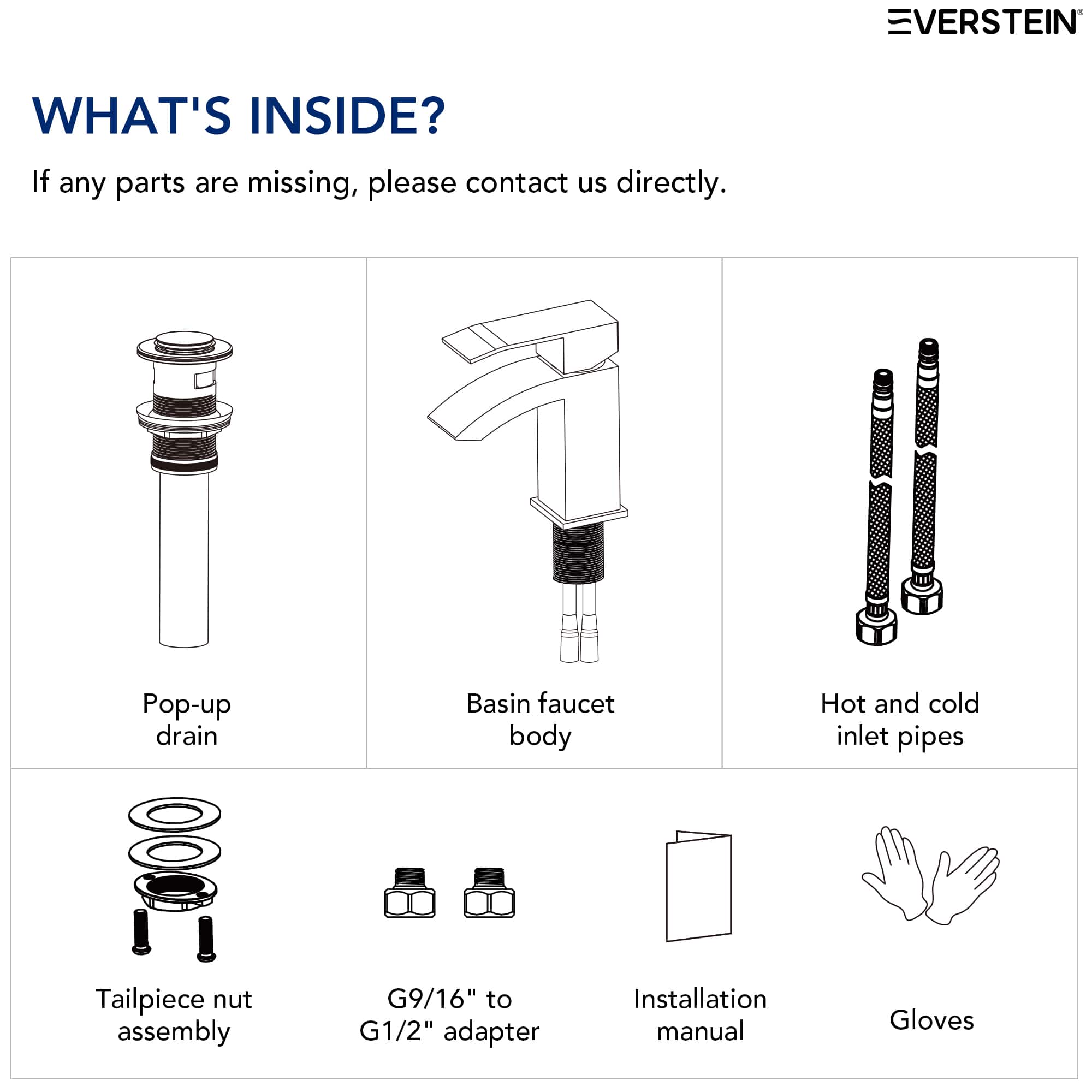 EVERSTEIN SFS-1182-BK Lavatory-Faucets - View #13
