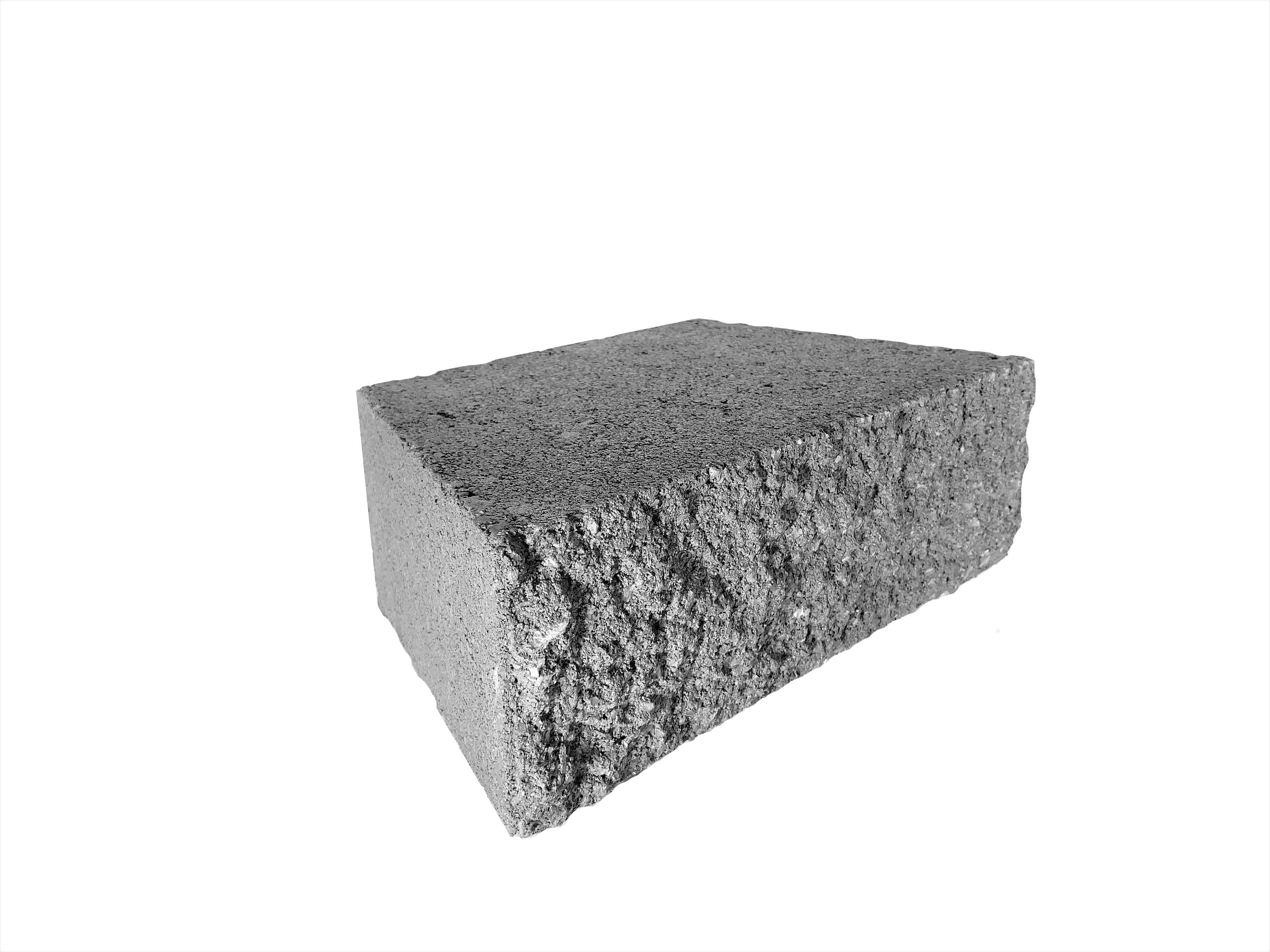 4-in H x 12-in L x 7-in D Gray Concrete Retaining Wall Block | - Lowe's 179-GW-G