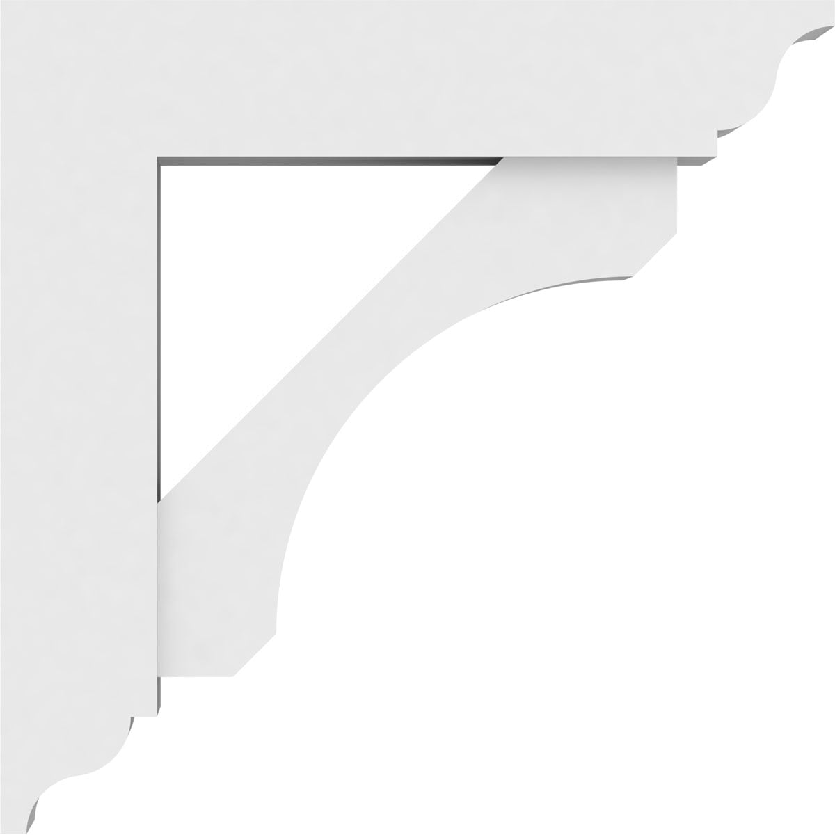 Ekena Millwork BKTP03X16X16LEC01 Exterior-Brackets-Braces - View #3