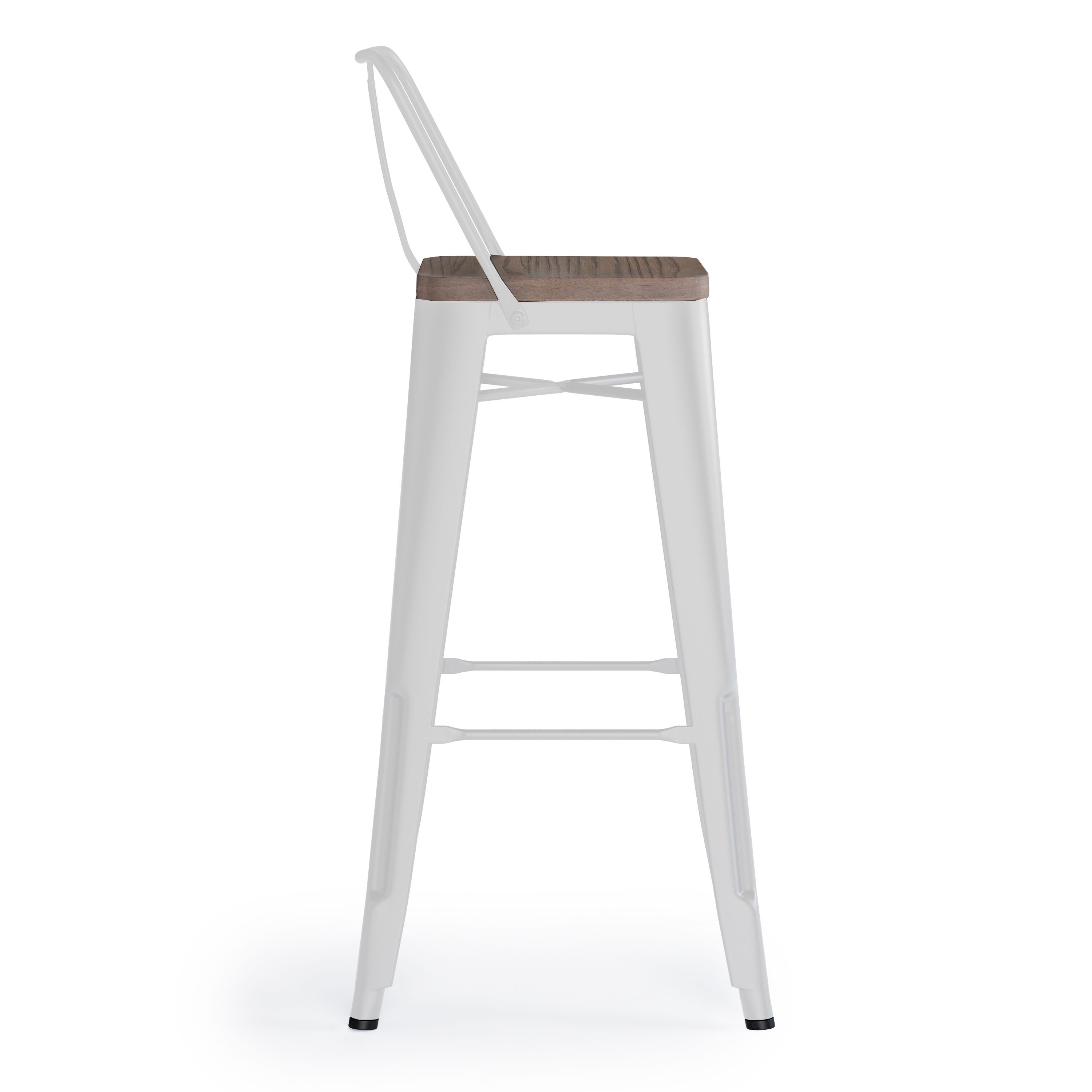 Simpli Home AXCRAY30MW-WH stools - View #4