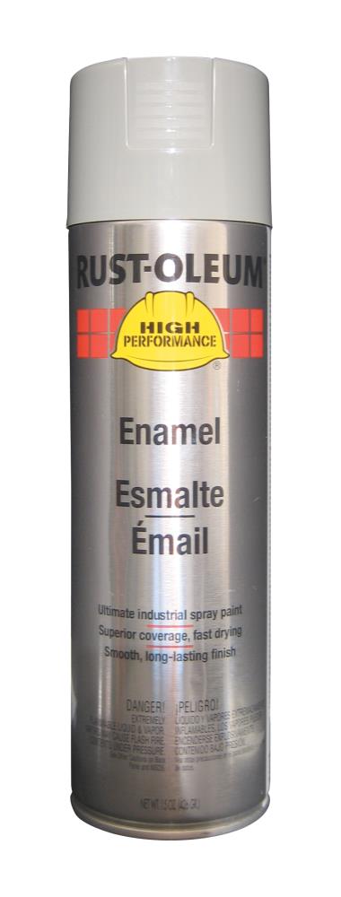 Rust Oleum High Performance Light Machine Gray Spray Paint Actual Net   00825629 