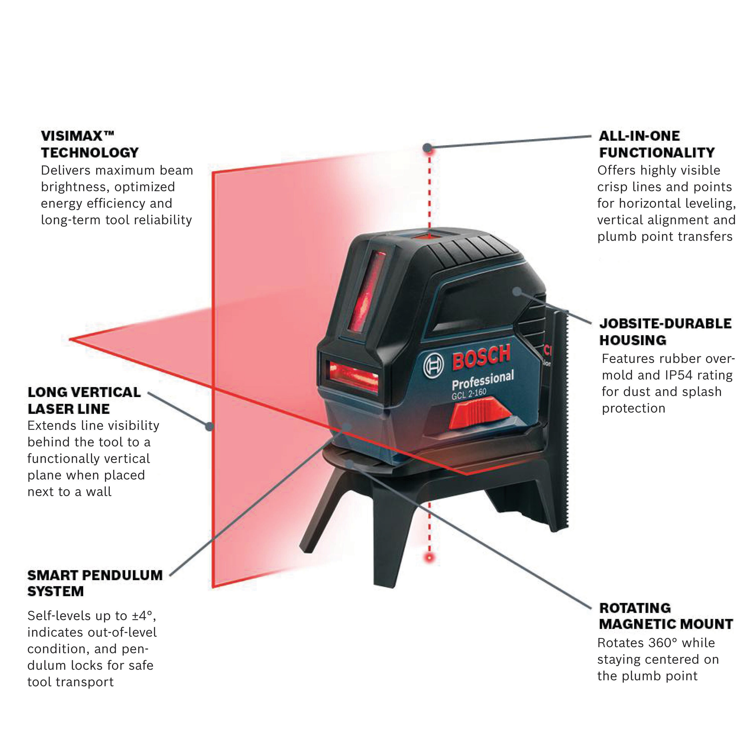 Bosch GCL 2-160 Laser-Level - View #2