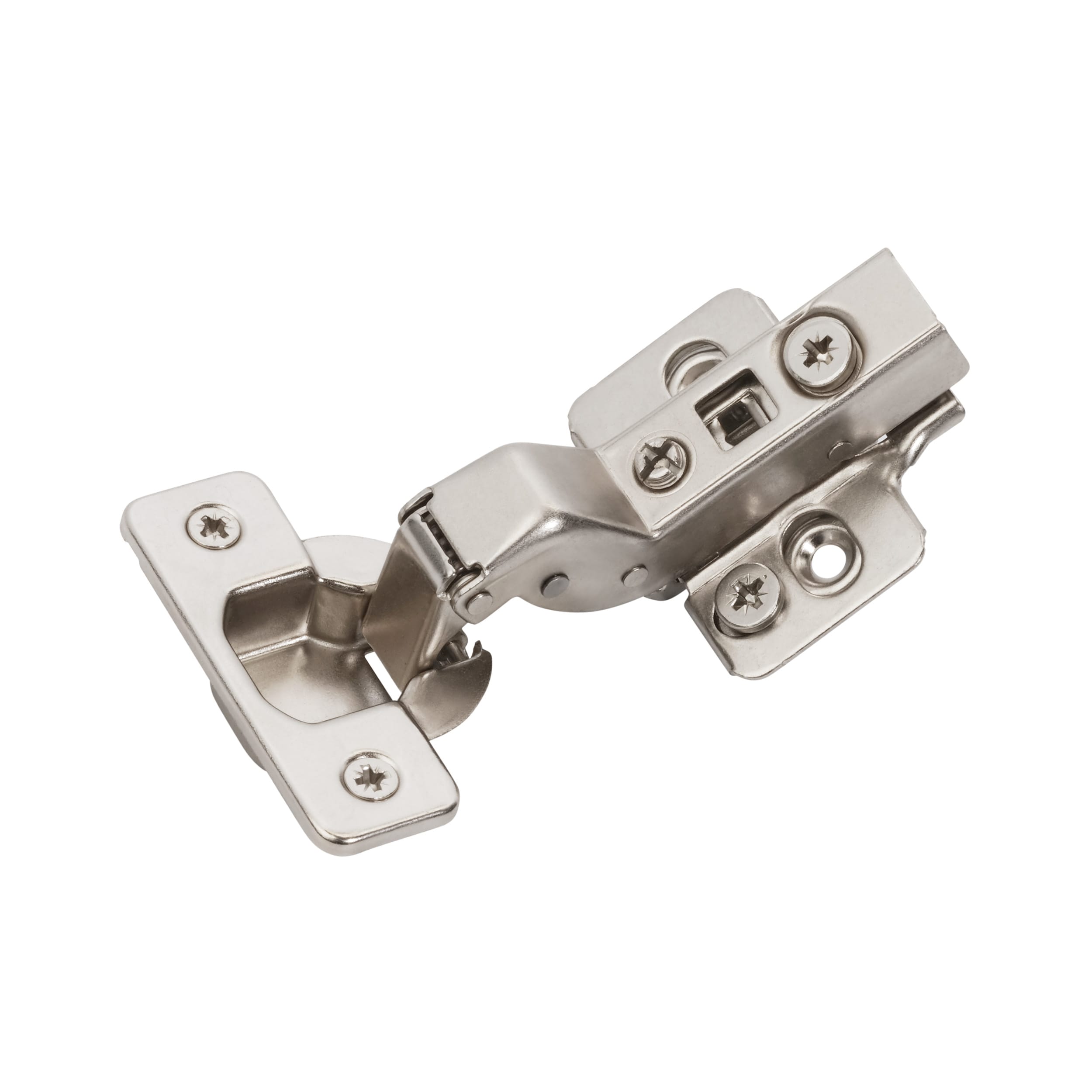 Amerock BP9240SLFR 105-Degree Full Overlay Concealed Concealed Self-Closing Satin Nickel Cabinet Hinge , 1 Pairs ( 2 -Pieces)