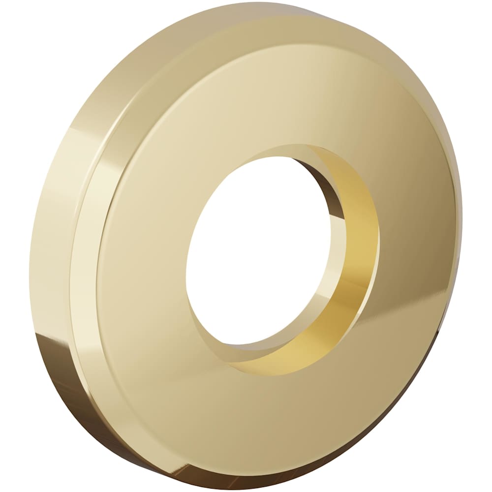 Baldwin R059.PS R059 2 Inch Round Bevel Rose Passage Pair #R059031PS