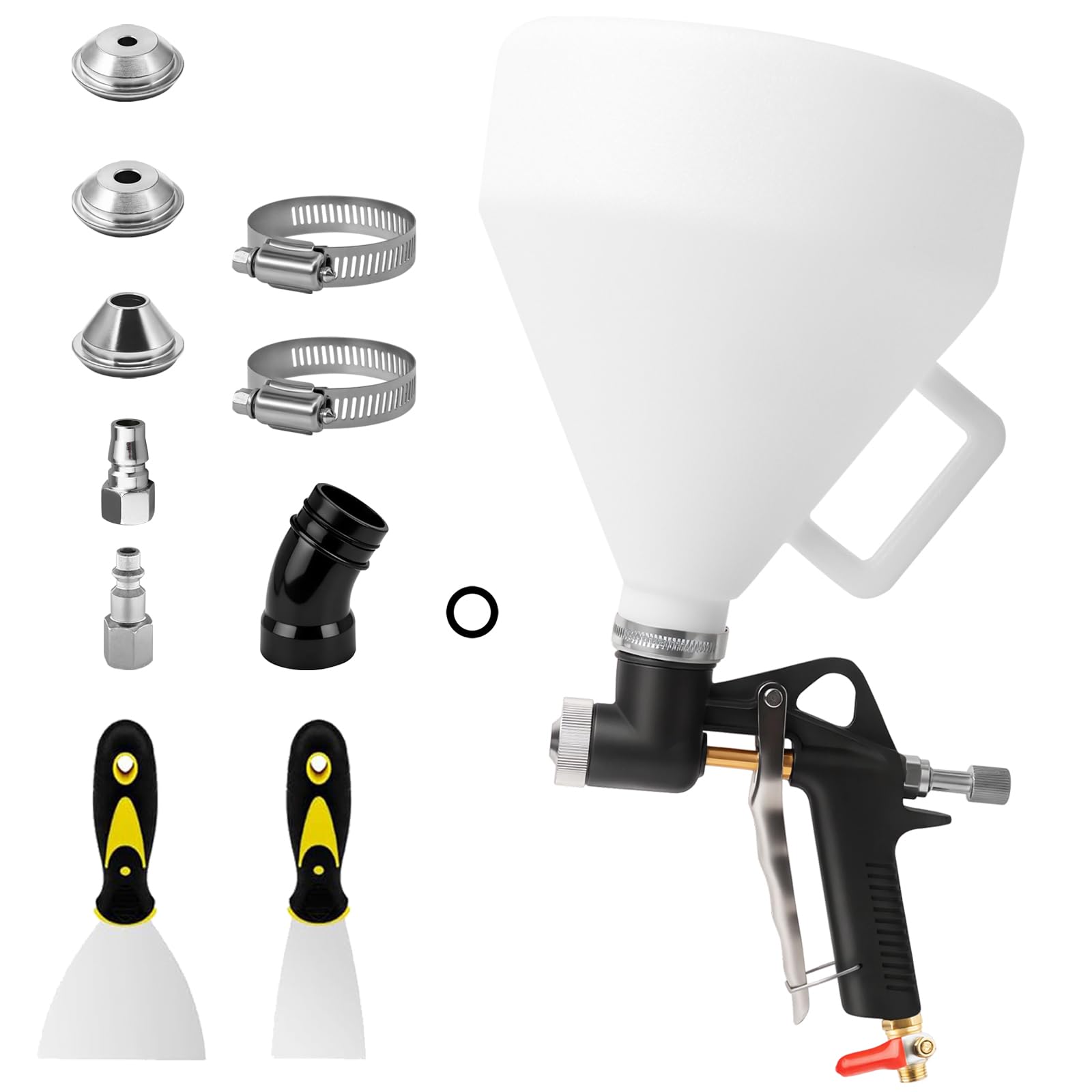 AKSCYZM Texture Drywall Sprayer with One Point Five Gallon Hopper ...