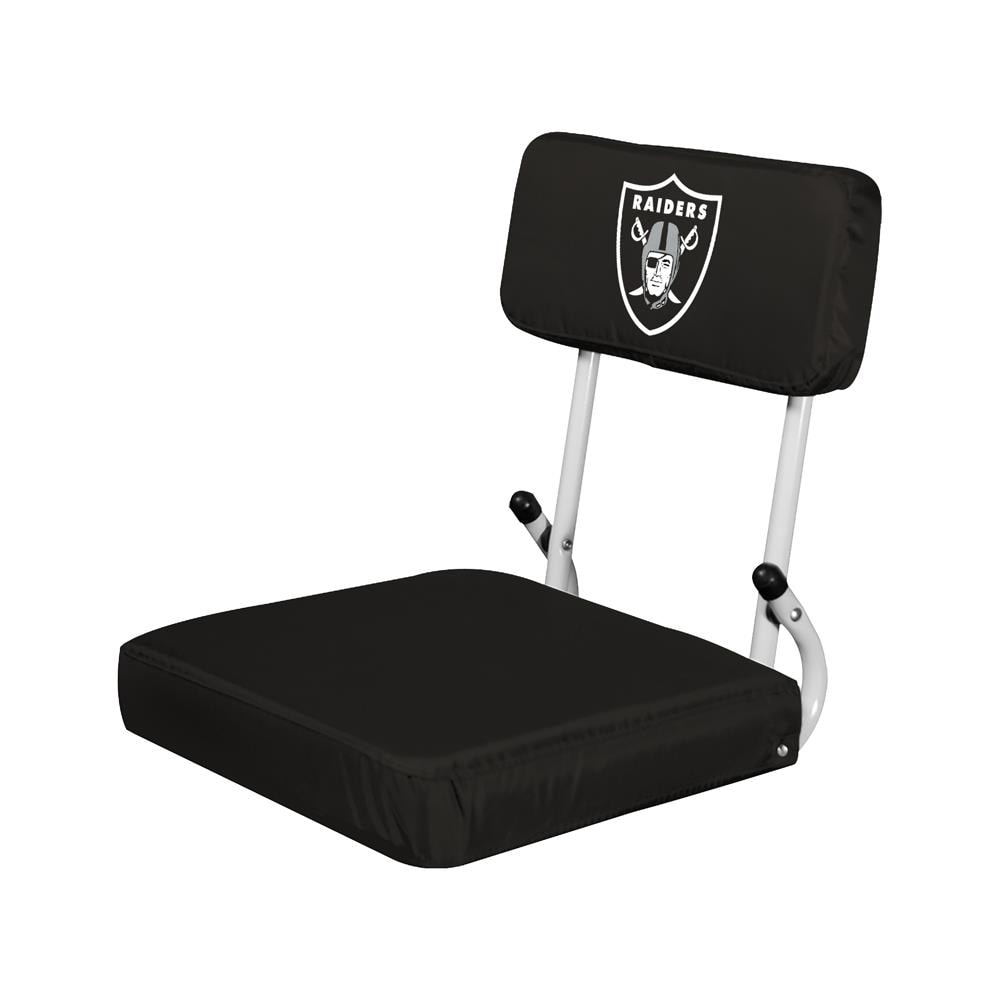 Logo Brands Oakland Raiders 13.5-in x 14.5-in Polyester Bleacher