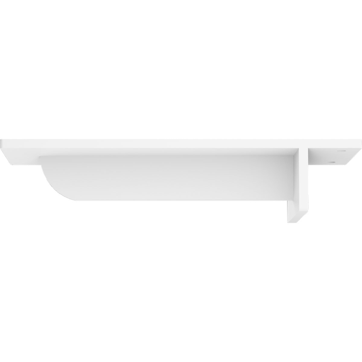 Ekena Millwork BKTM03X10X02HEPWH Mending-Plates-Brackets-Braces - View #4