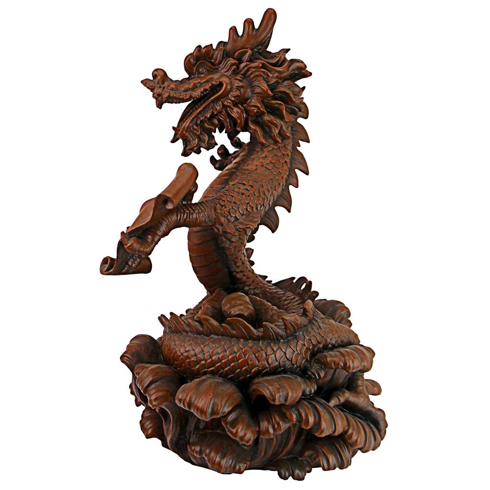 Design Toscano Dragon Blade Novelty Statue QS92707 - The Home Depot