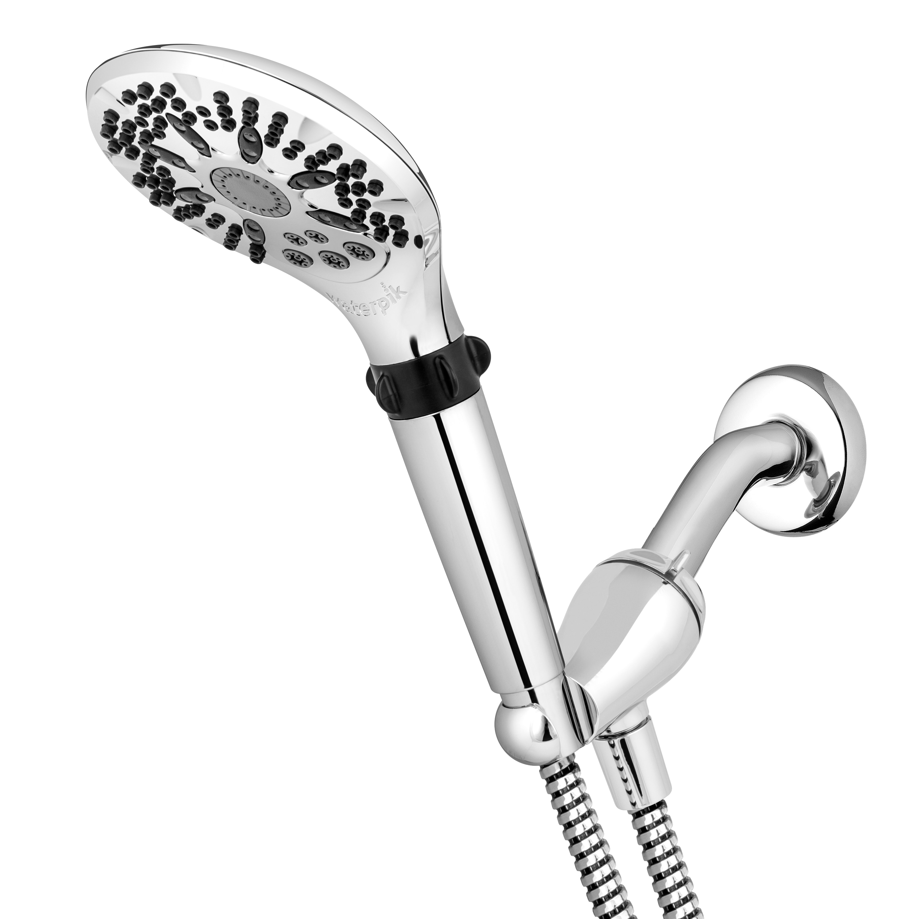 Waterpik Easyselect Chrome 5-in Round Handheld Shower Head 1.8 Gpm Lar 