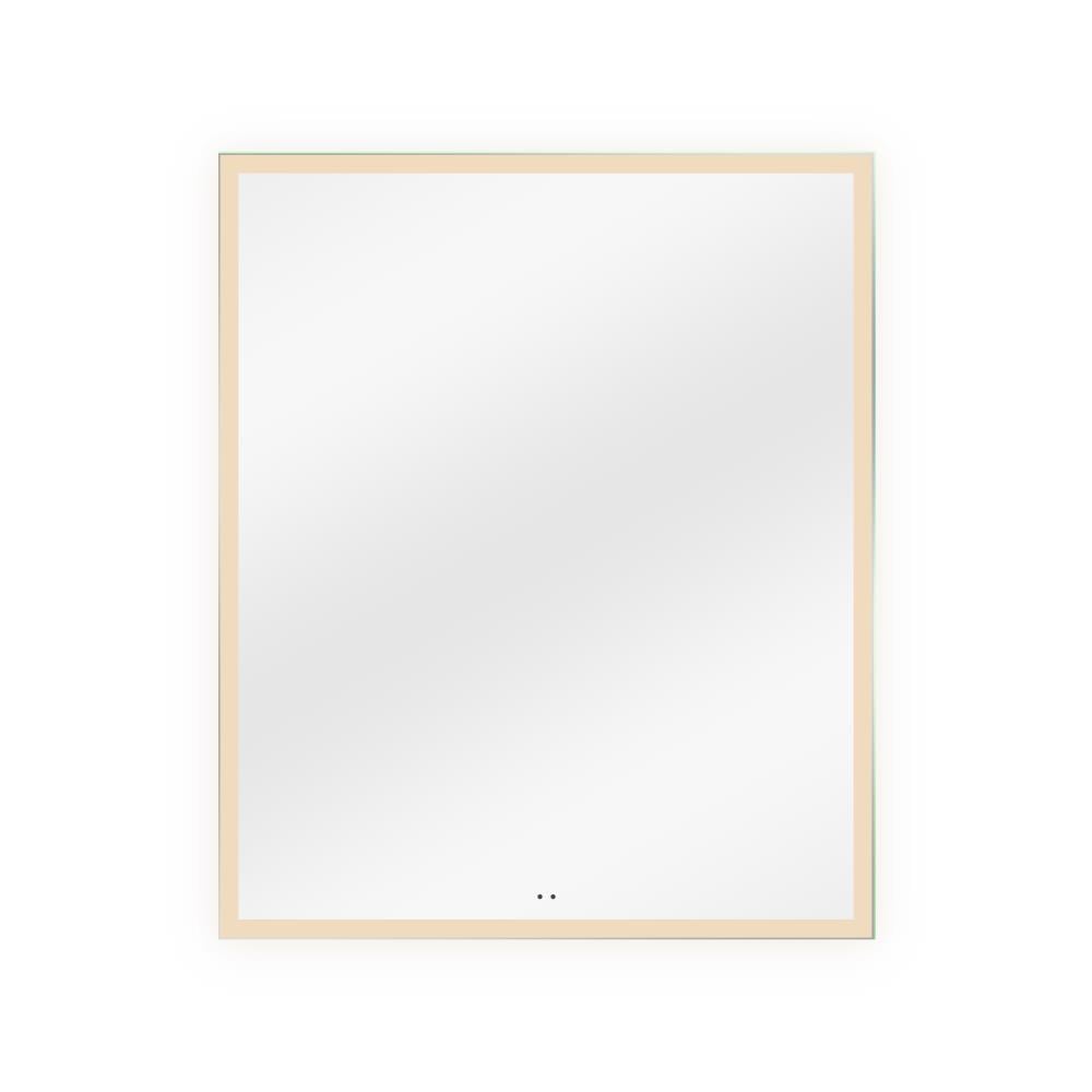 Dyconn Faucet M19AT3036 Maxwell 30-in x 36-in Lighted Silver Frameless Bathroom Vanity Mirror