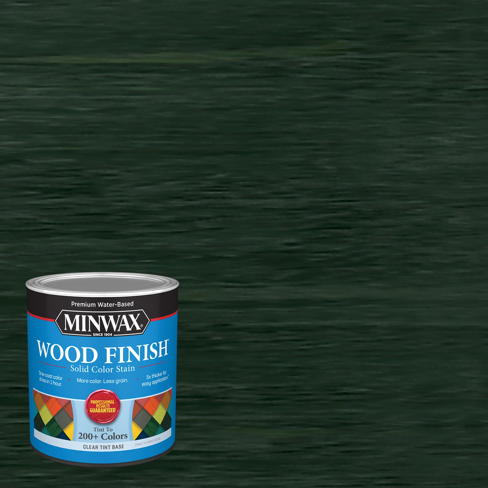 Minwax Wood Finish Water-Based Hunter Green Mw1039 Semi-Transparent  Interior Stain (1-Quart) in the Interior Stains department at