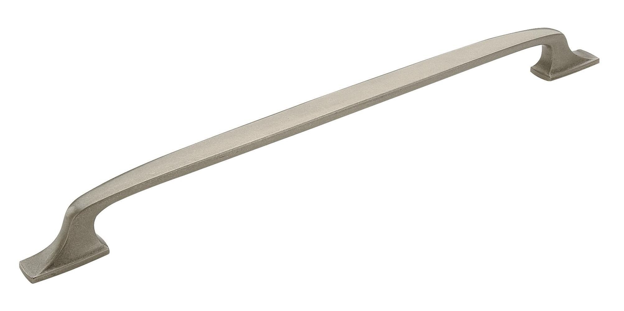 Amerock BP55324AP Highland Ridge 18-in , 457mm Center to Center Aged Pewter Arch Handle For Use on Appliances Drawer Pulls